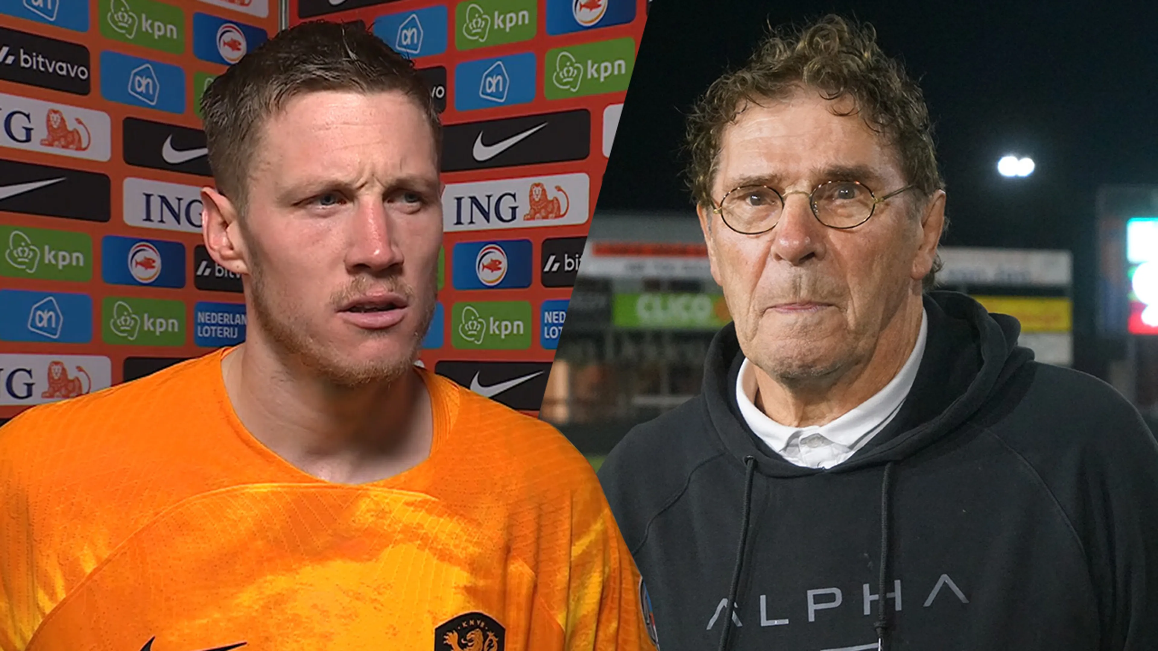 Van Hanegem kritisch op geïrriteerde Weghorst: 'Hij wil het liever over zijn doelpunt hebben'