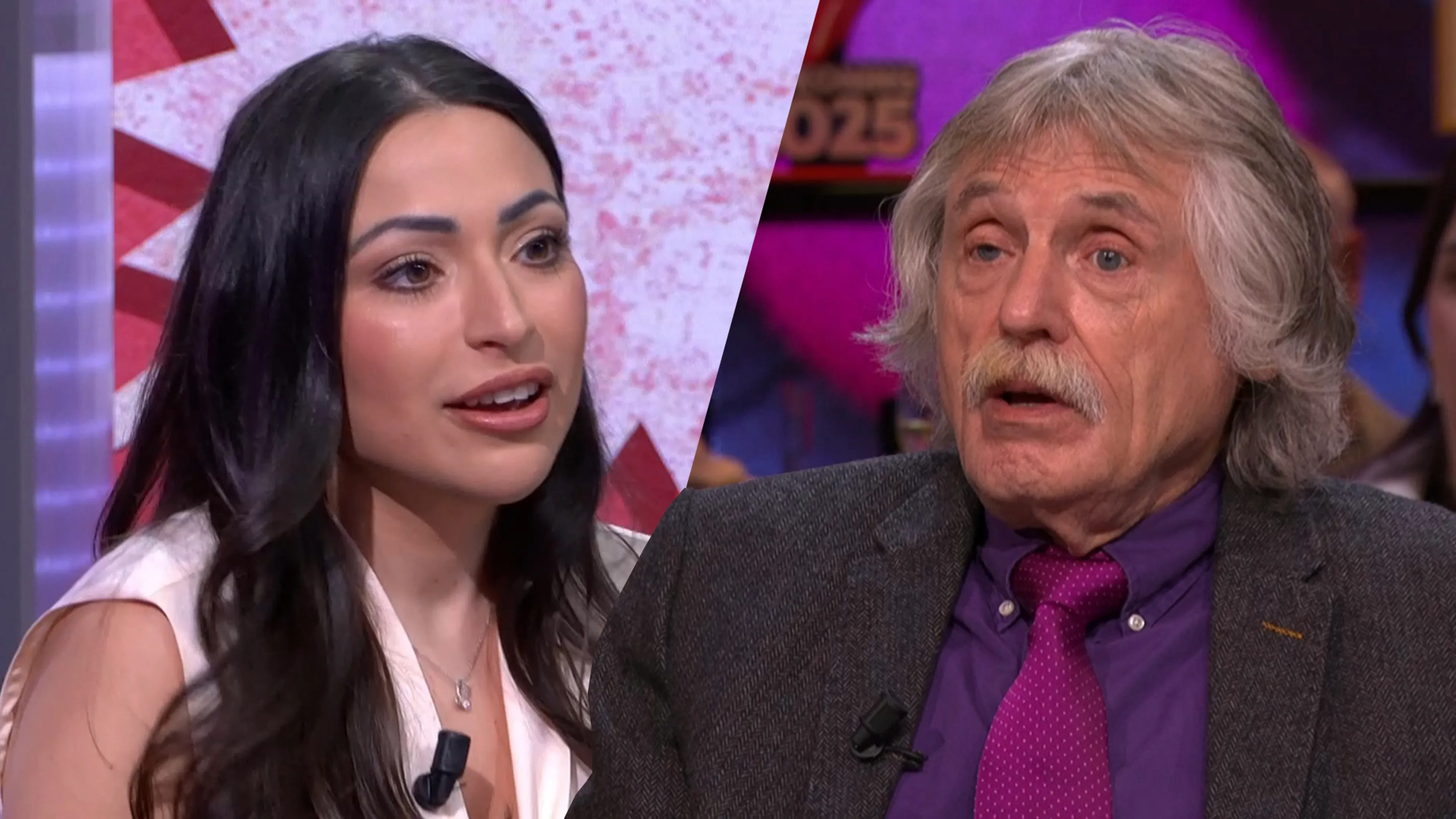 Johan Derksen kritisch op boze Lale Gül: 'Ze maakt nu een foutje'