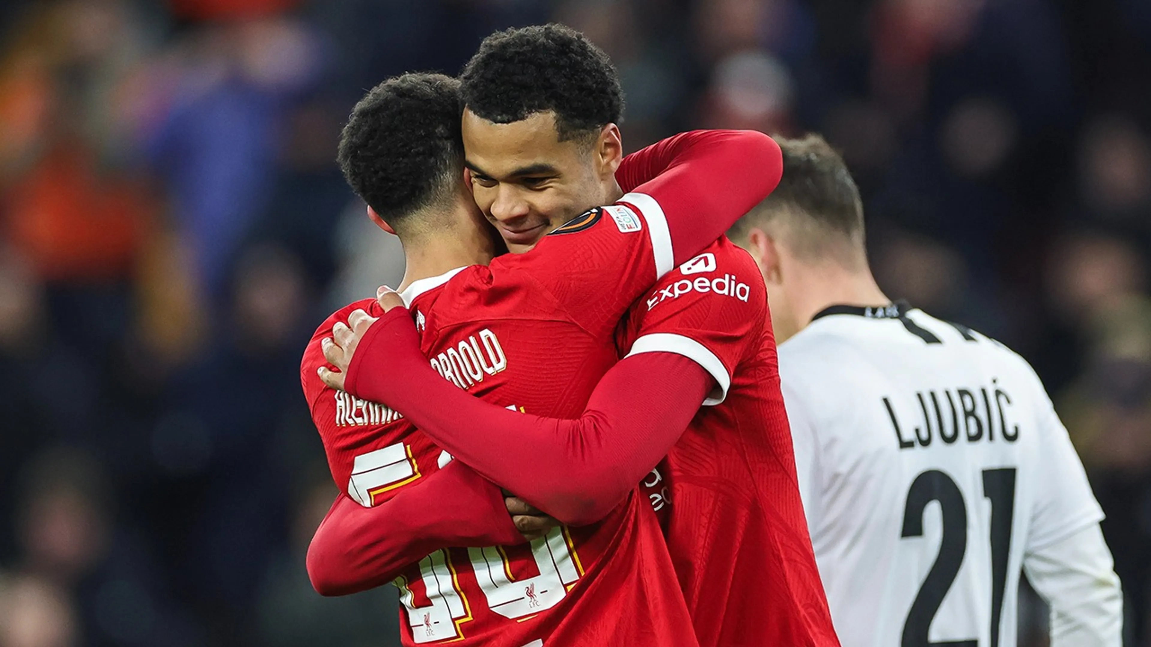 SAMENVATTING: Liverpool - LASK Linz (Groepsfase Europa League)