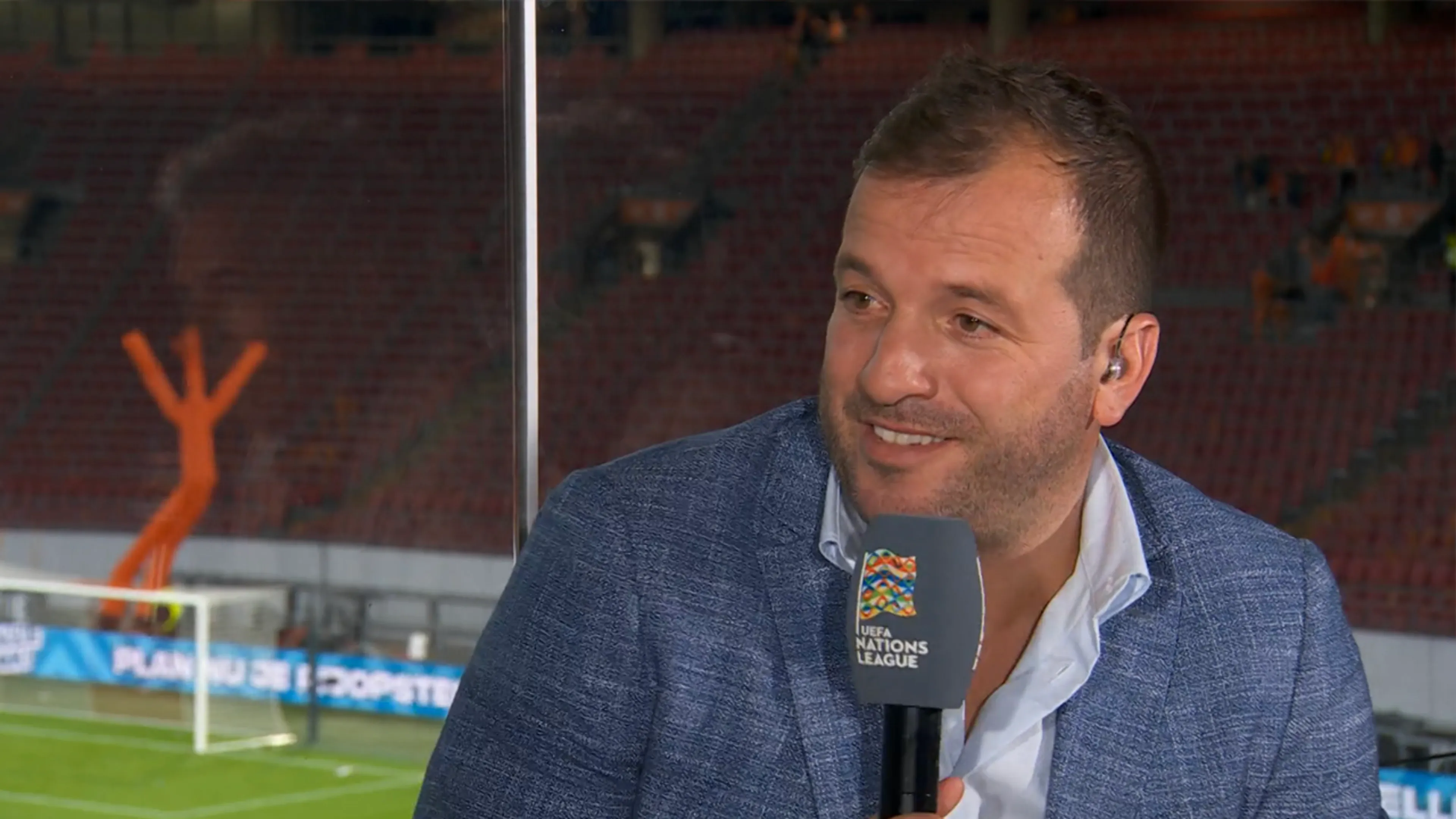 Van der Vaart lyrisch: 'Hij is echt een baas aan het worden' 