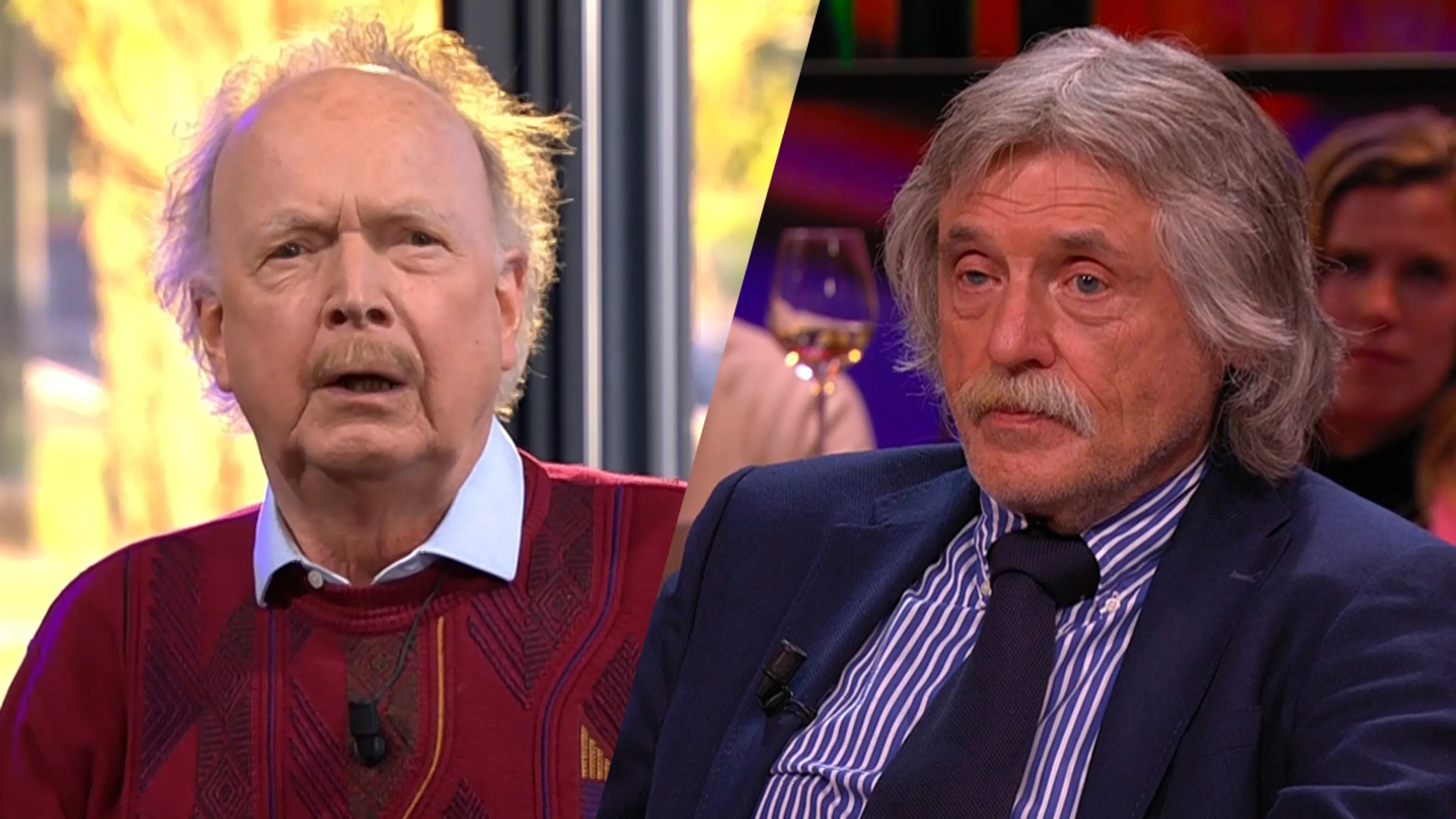 'Niet Johan Derksen is het probleem, maar de figuren en de media die zin hebben in een extreme uitvergroting'