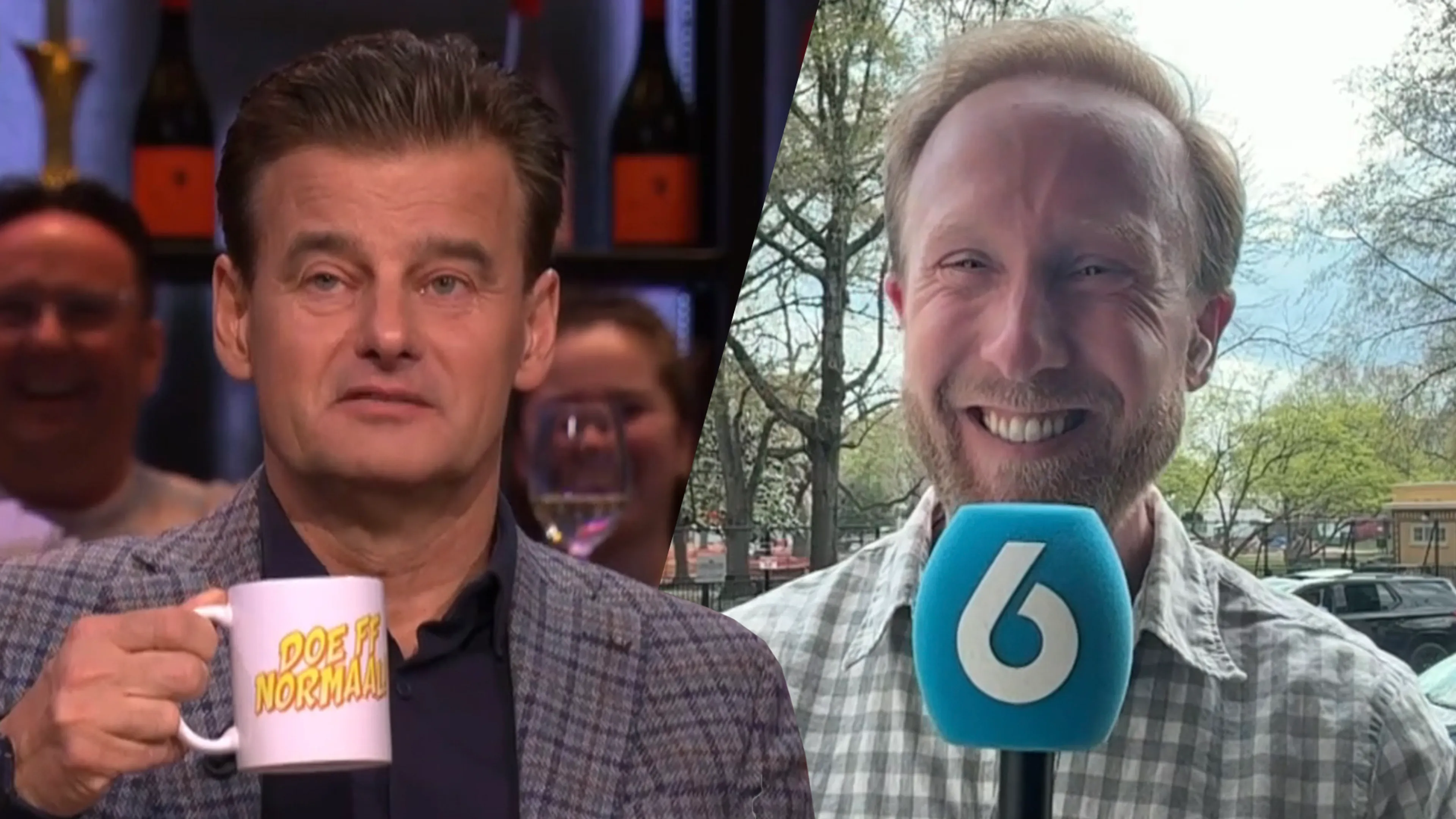 Facetimen met Raymond Mens in Washington: 'Wat moet ik met deze informatie?!'