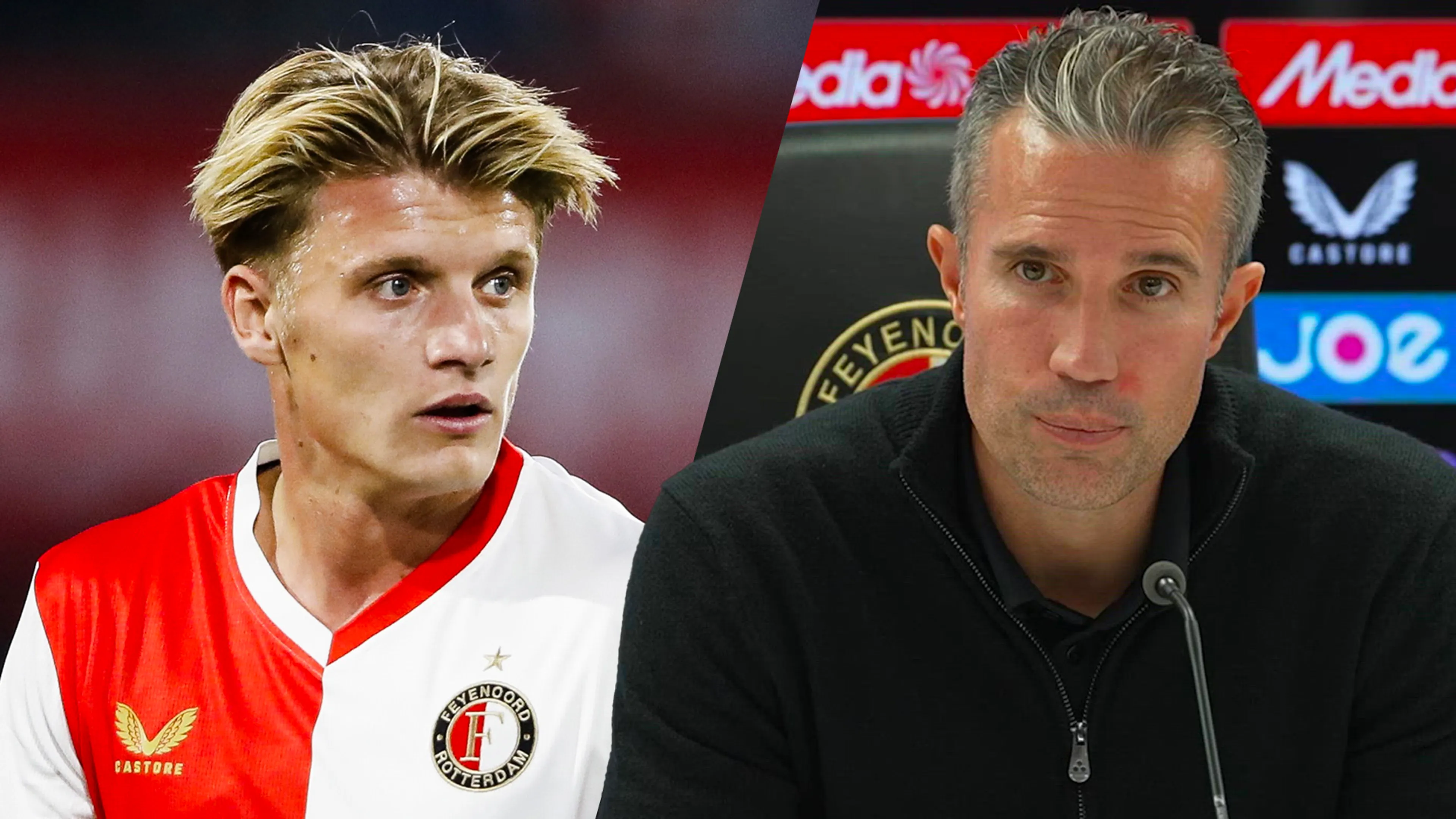 Robin van Persie verklaart reserverol Feyenoord-aanvoerder Sem Steijn