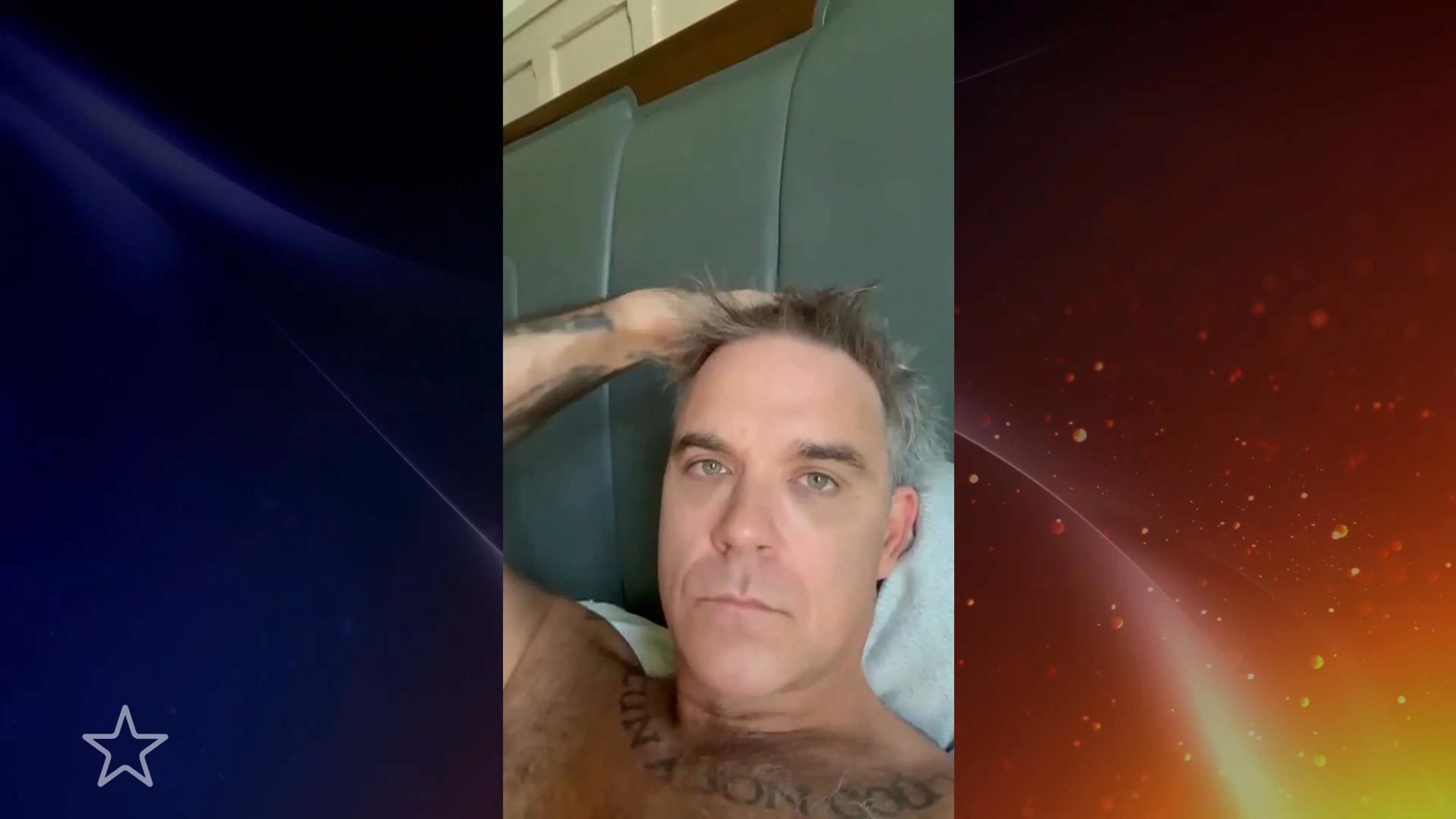 Robbie Williams reageert op 'cocaïne-rel'