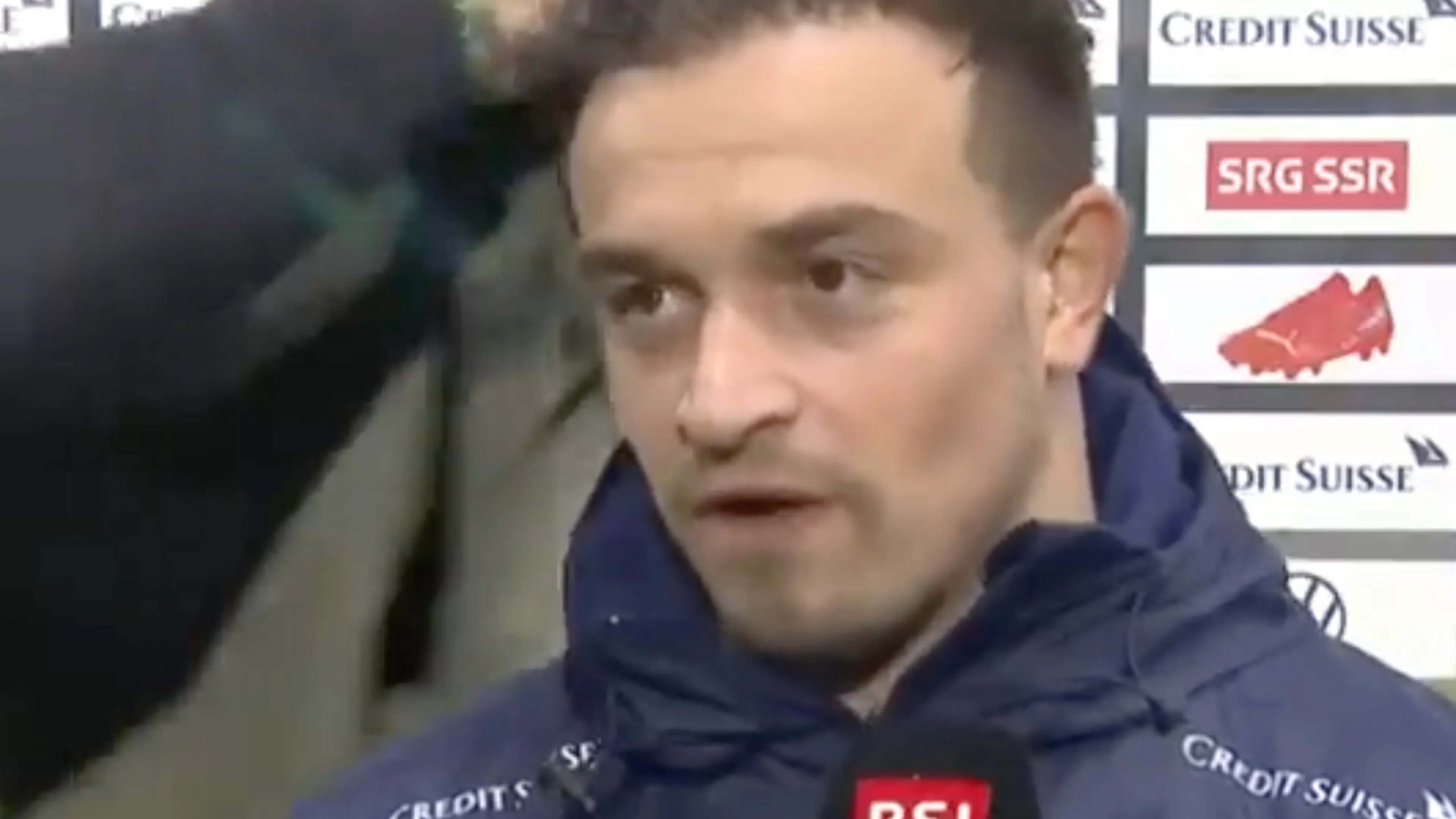 Servische voetbalbond woest op onschuldige Shaqiri om politieke rel