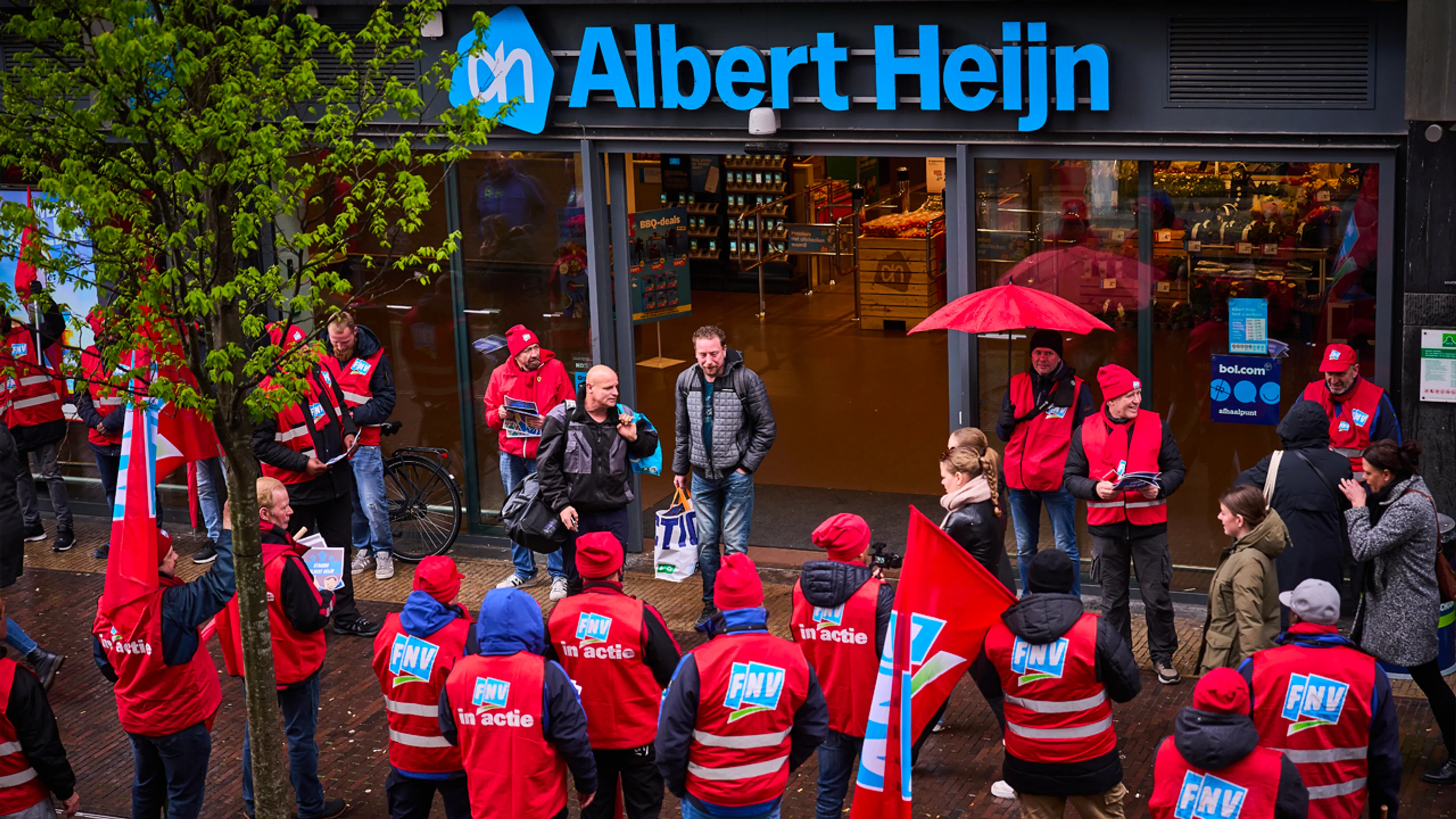 Nieuw loonbod AH voor personeel distributiecentra afgewezen