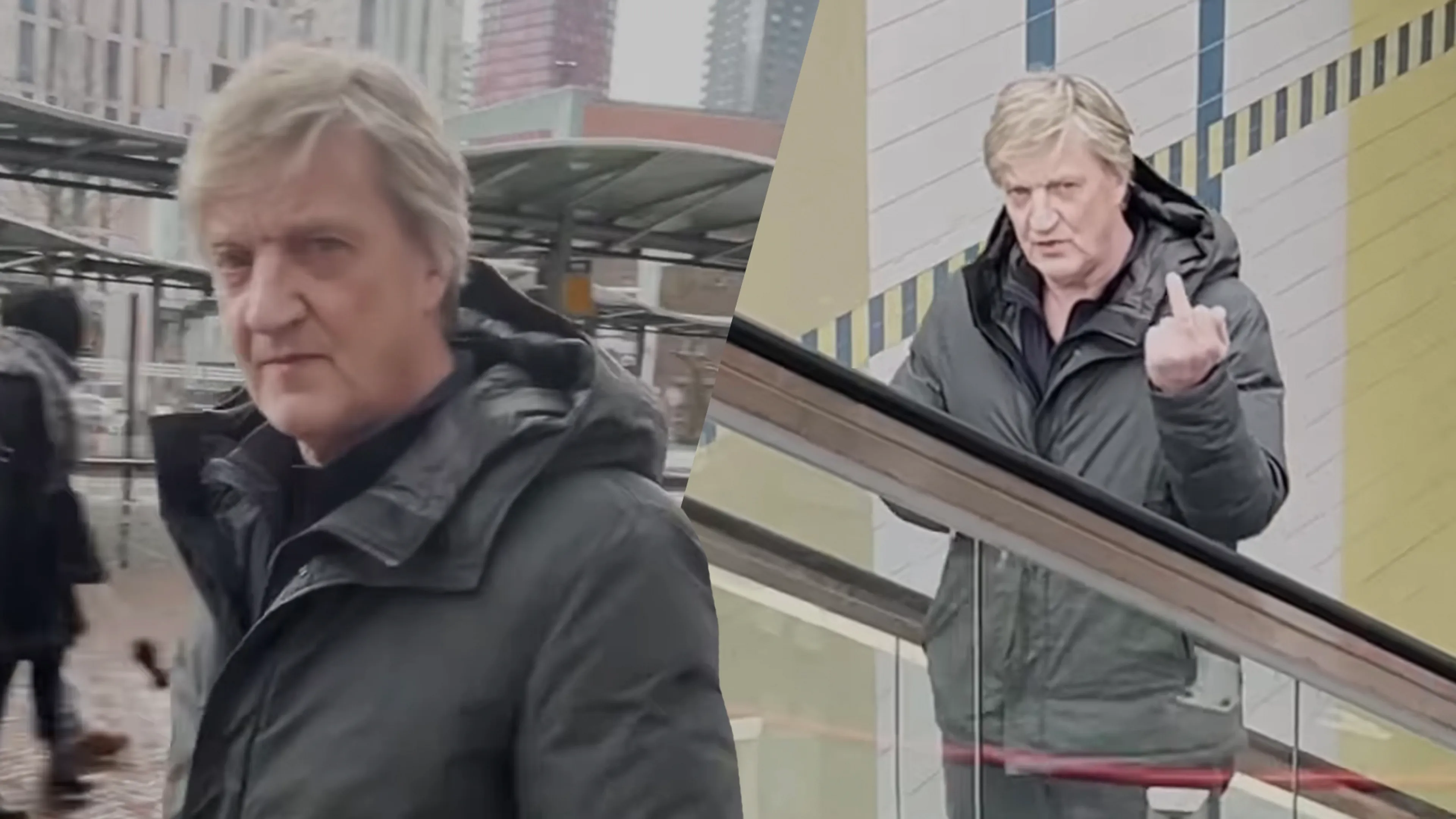 Wim Kieft niet blij met filmende collega: ‘Rot eens op joh, met die film!’