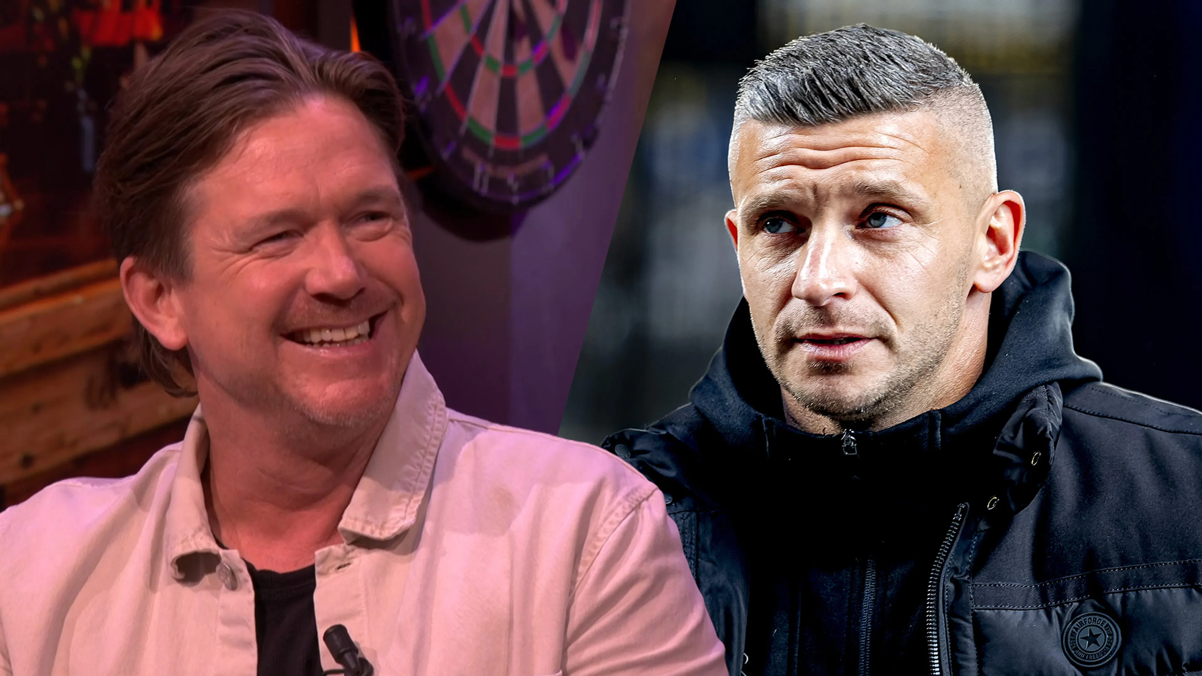Johnny de Mol en Bryan Linssen zondag te gast bij Het Oranje Café