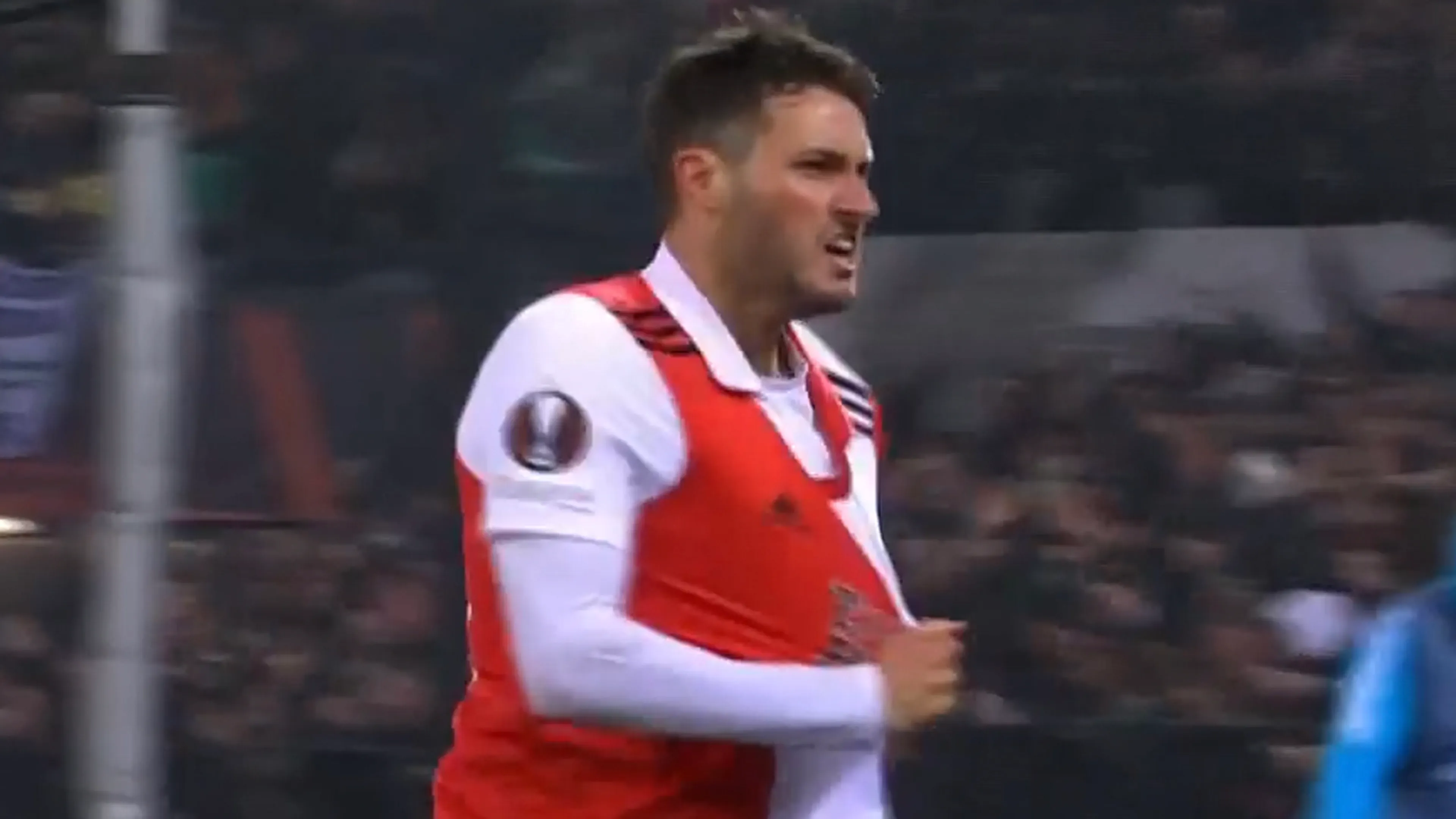 Videogoal: Giménez schiet Feyenoord op voorsprong tegen Lazio!
