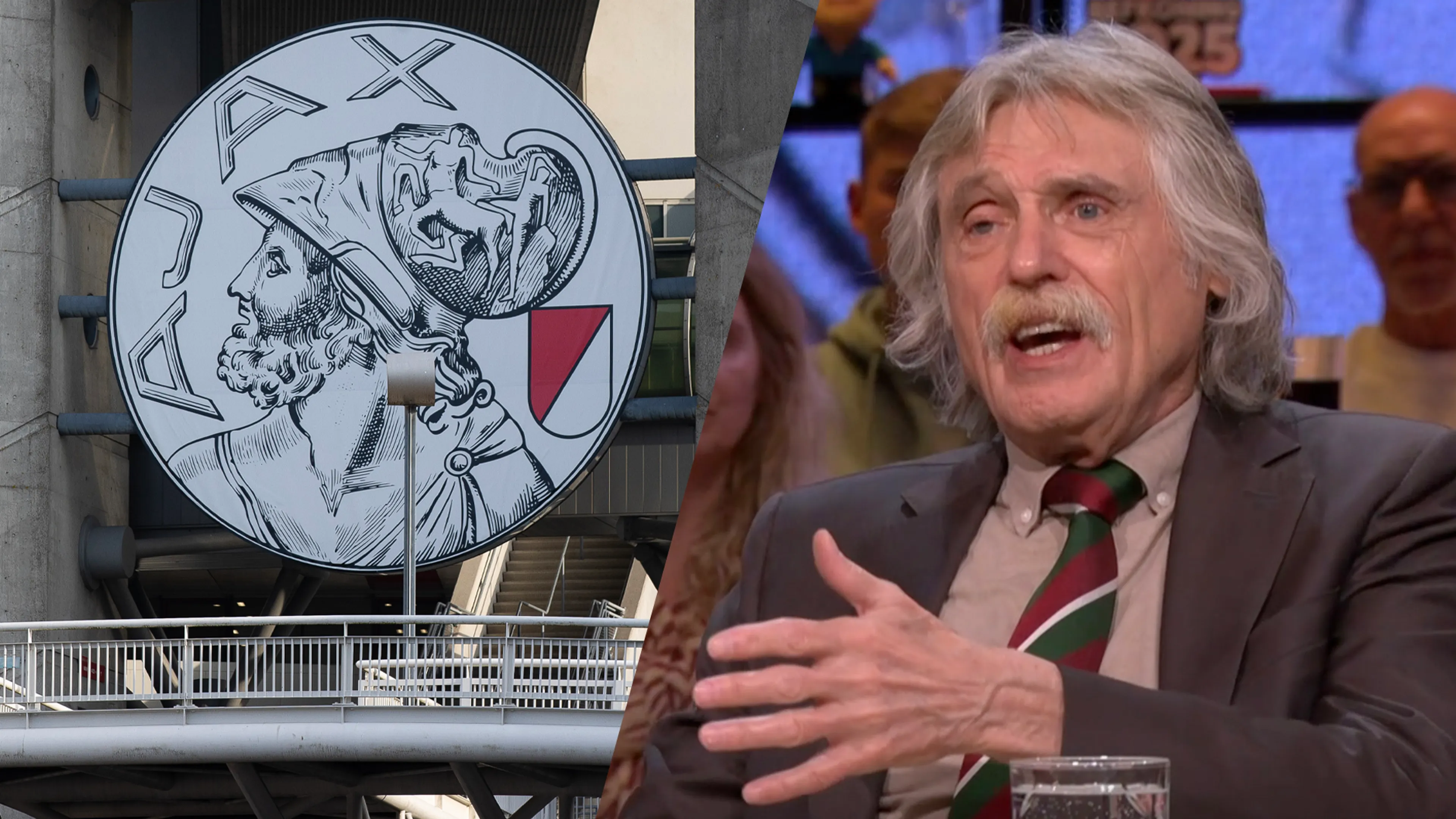 Johan Derksen kritisch op beleid Ajax: 'Dat kun je op het ogenblik niet hebben!'