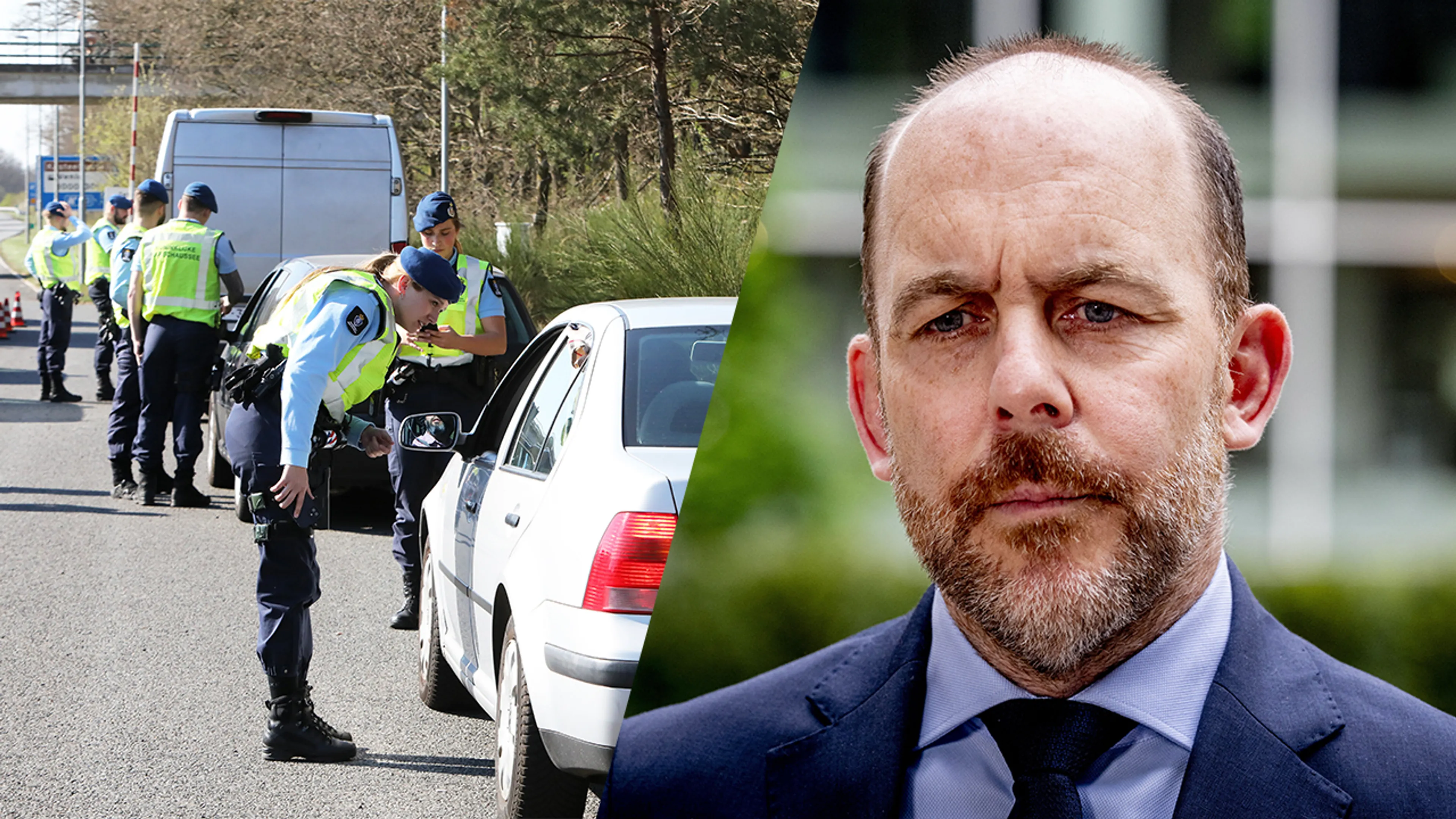 Asielminister Bart van den Brink wil stoppen met controles aan de grens
