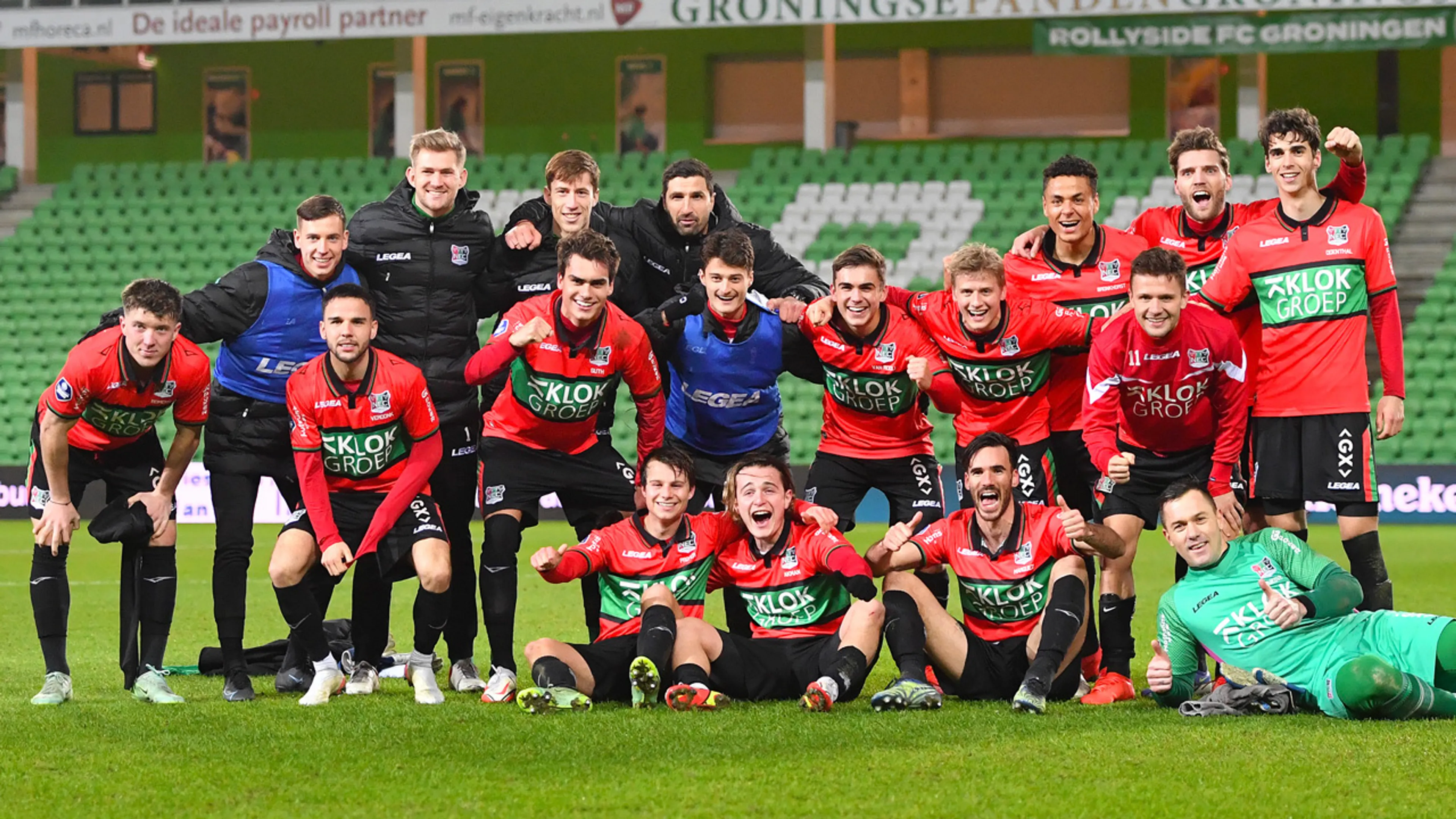 NEC schakelt FC Groningen uit in strijd om KNVB-beker