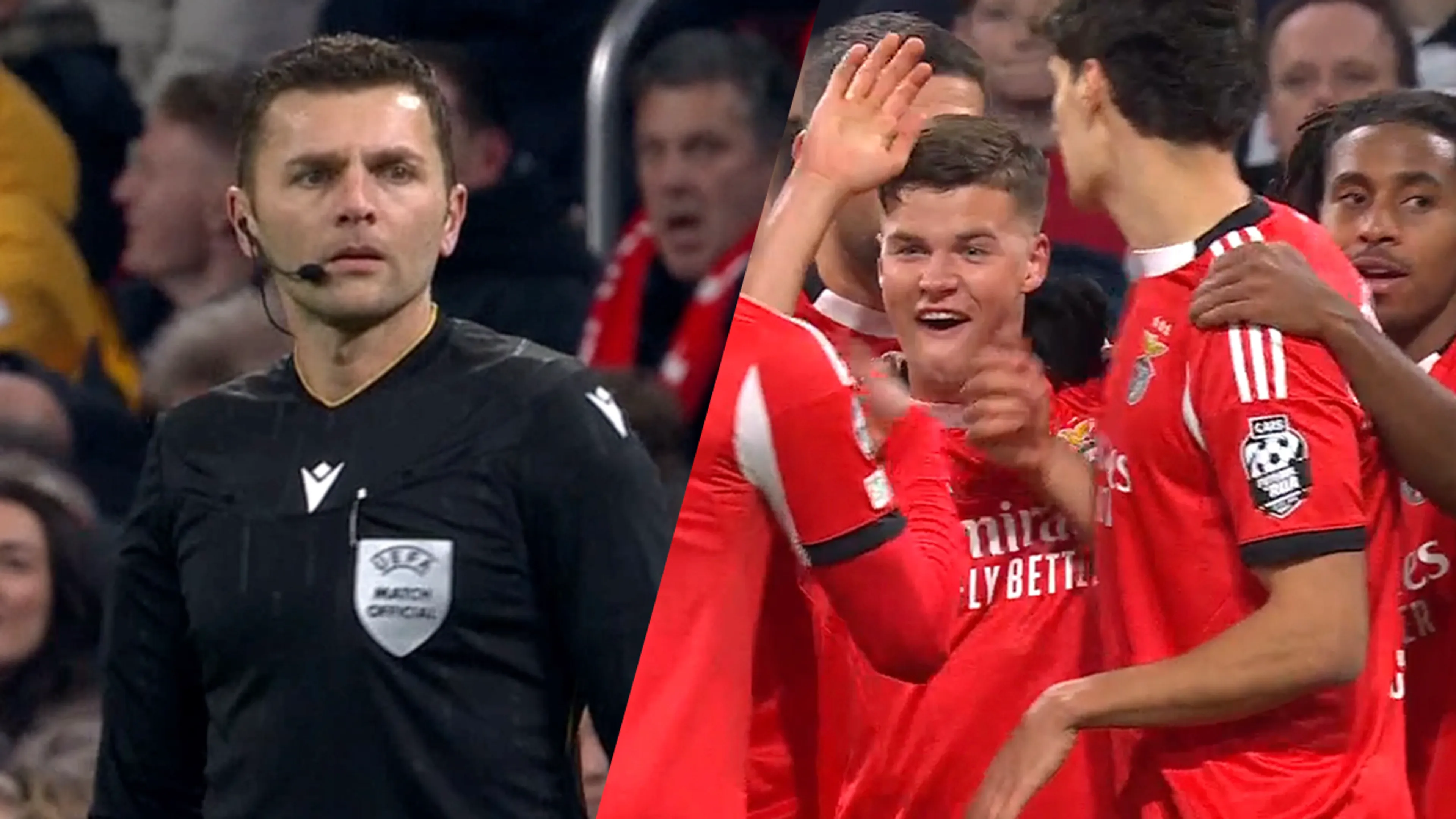 Videogoal: Buitenspel over het hoofd gezien: Ajax razendsnel op achterstand tegen Benfica