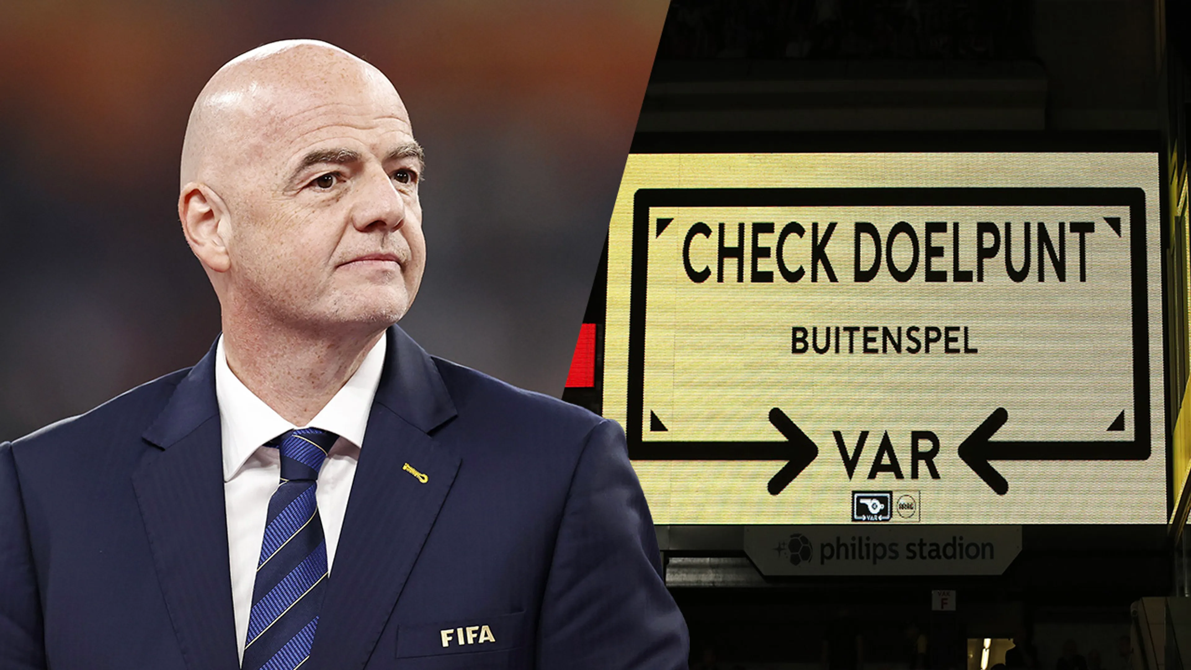 FIFA overweegt ingrijpende aanpassing van buitenspelregel: 'Om het spel aanvallender te maken'