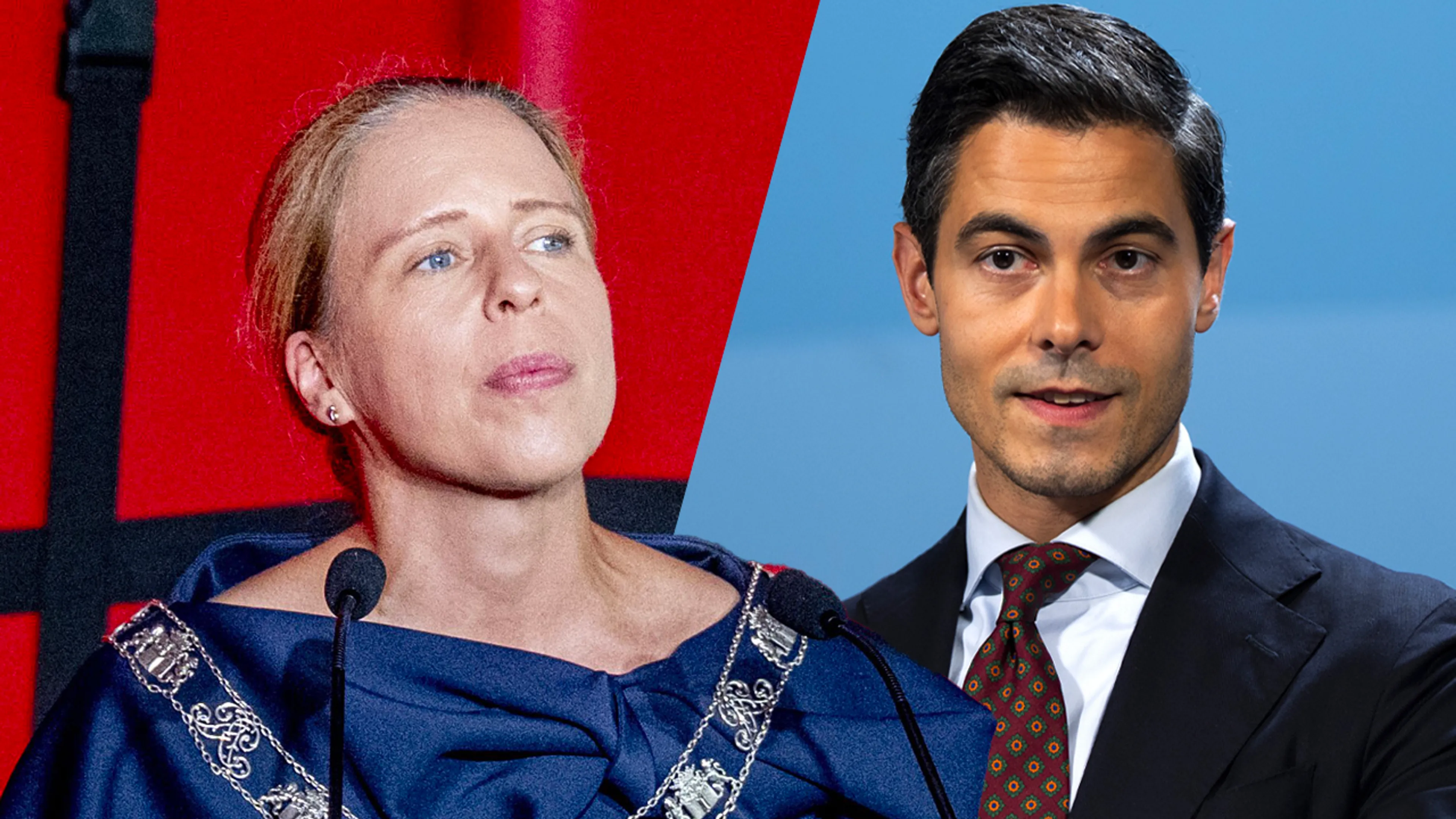 Rob Jetten gaat donderdag niet met Carola Schouten van de Euromast abseilen