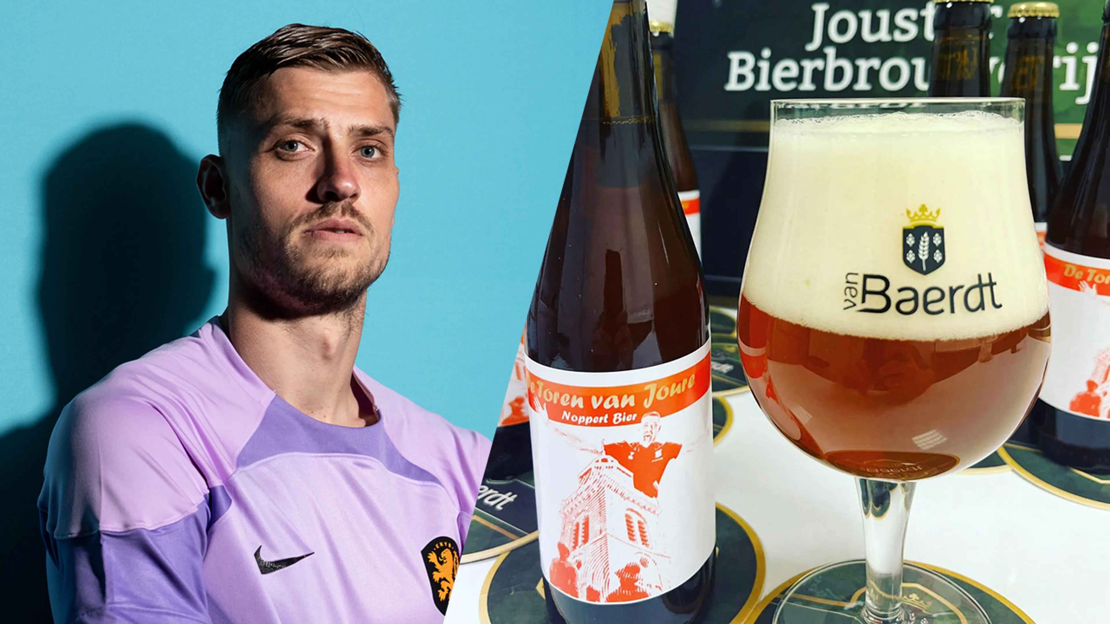 Andries Noppert krijgt eigen biertje: 'De Toren van Joure/De Tower fan de Jouwer'