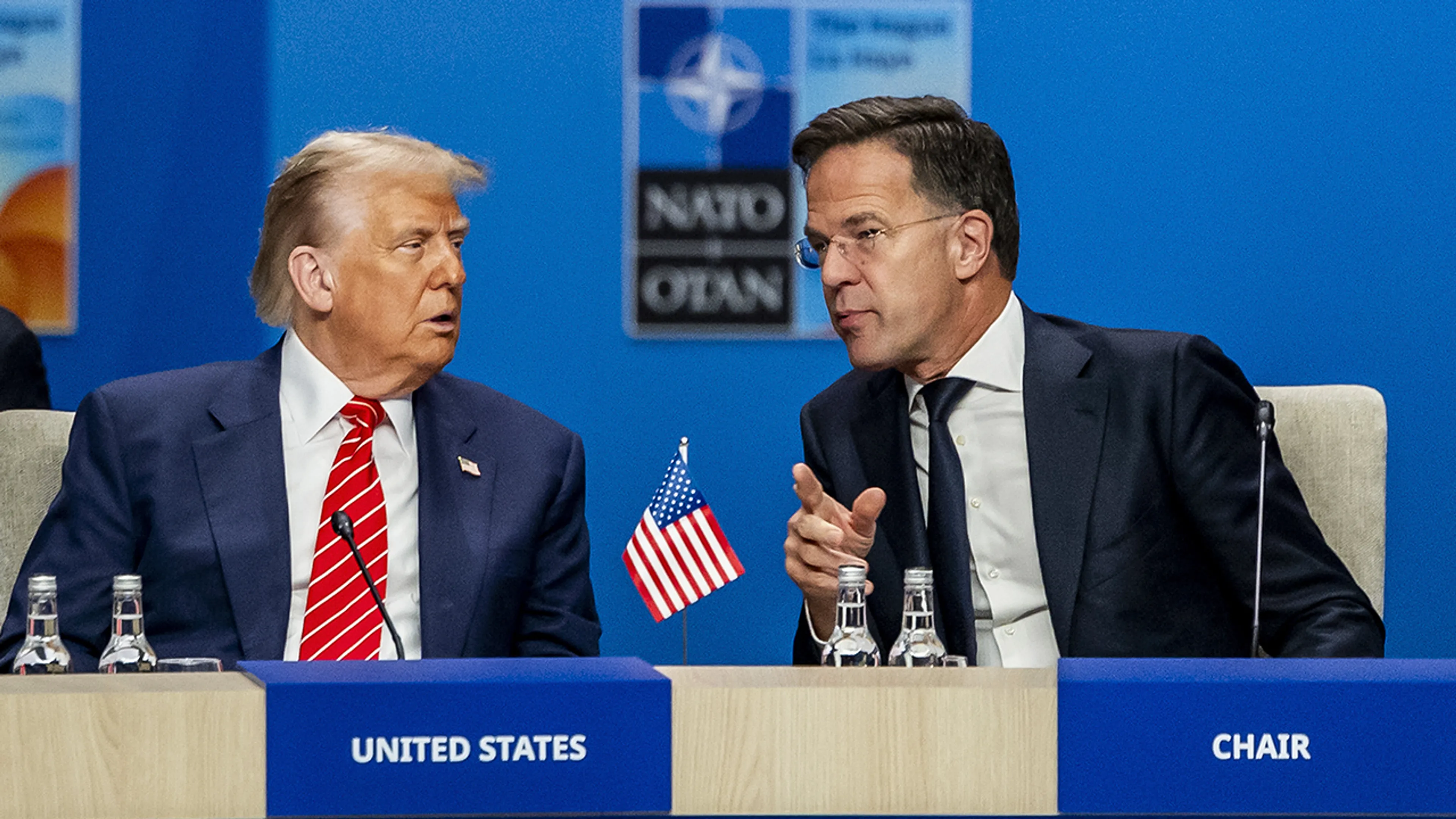 NAVO-top afgelopen: akkoord over verhoging defensie-uitgaven naar 5%, 'Rusland dreiging voor alliantie'
