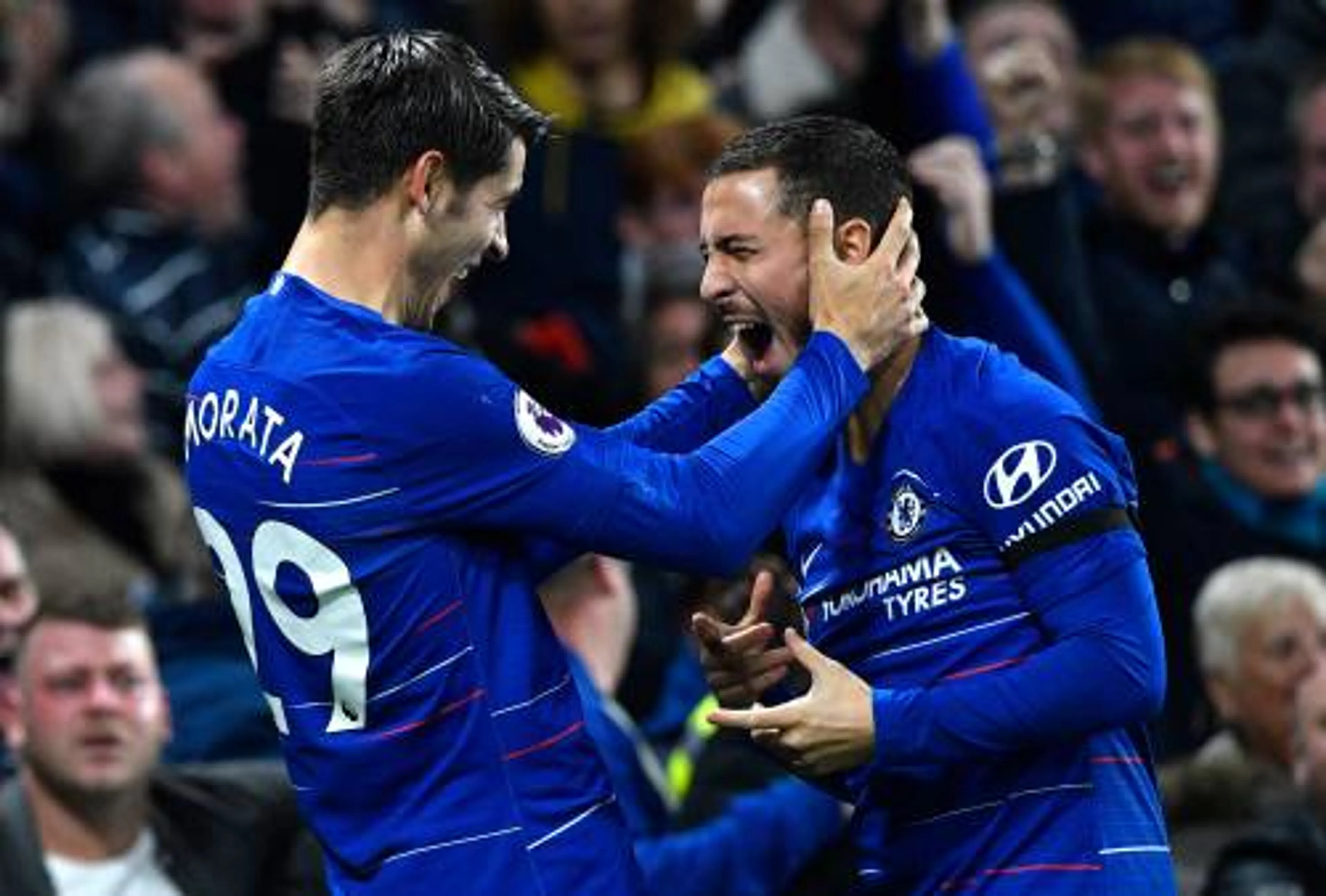 Chelsea blijft in spoor van Manchester City