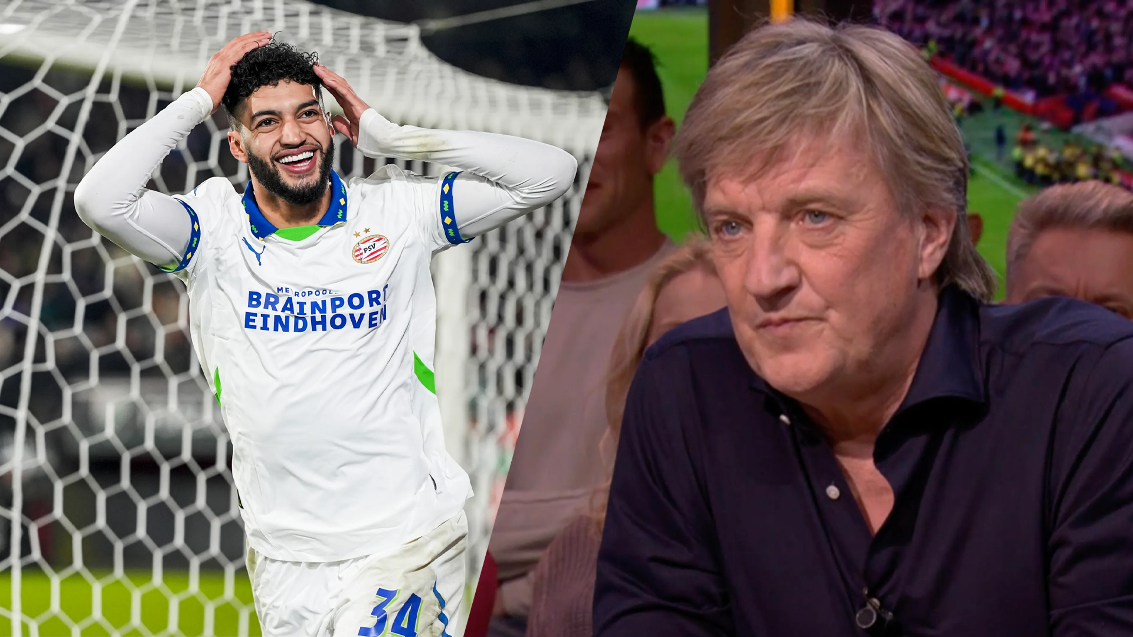 Wim Kieft: 'Saibari zou het in de spits bij PSV beter doen dan Ueda bij Feyenoord'