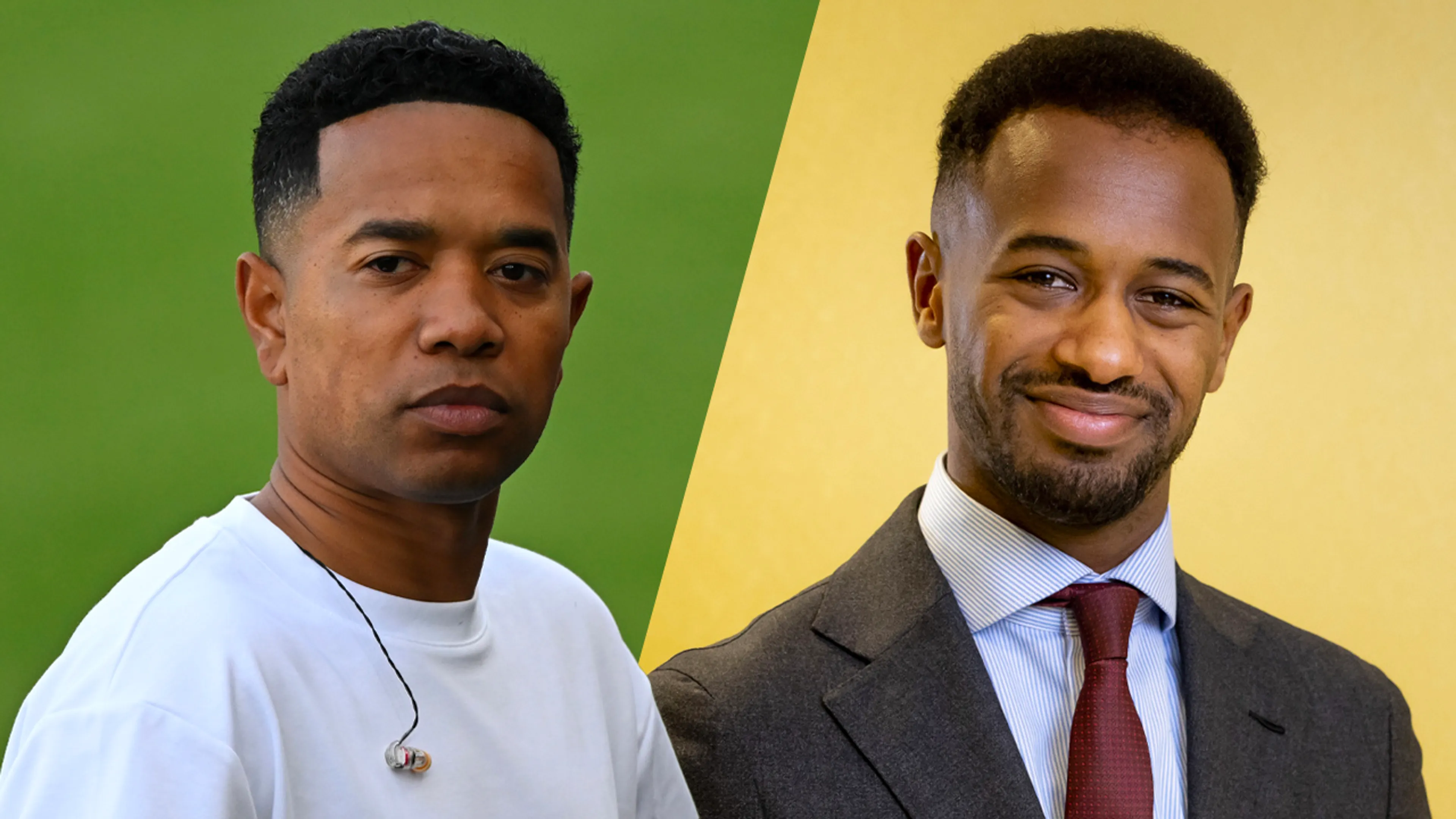 Urby Emanuelson en Habtamu de Hoop maandag te gast bij Het Oranje Café