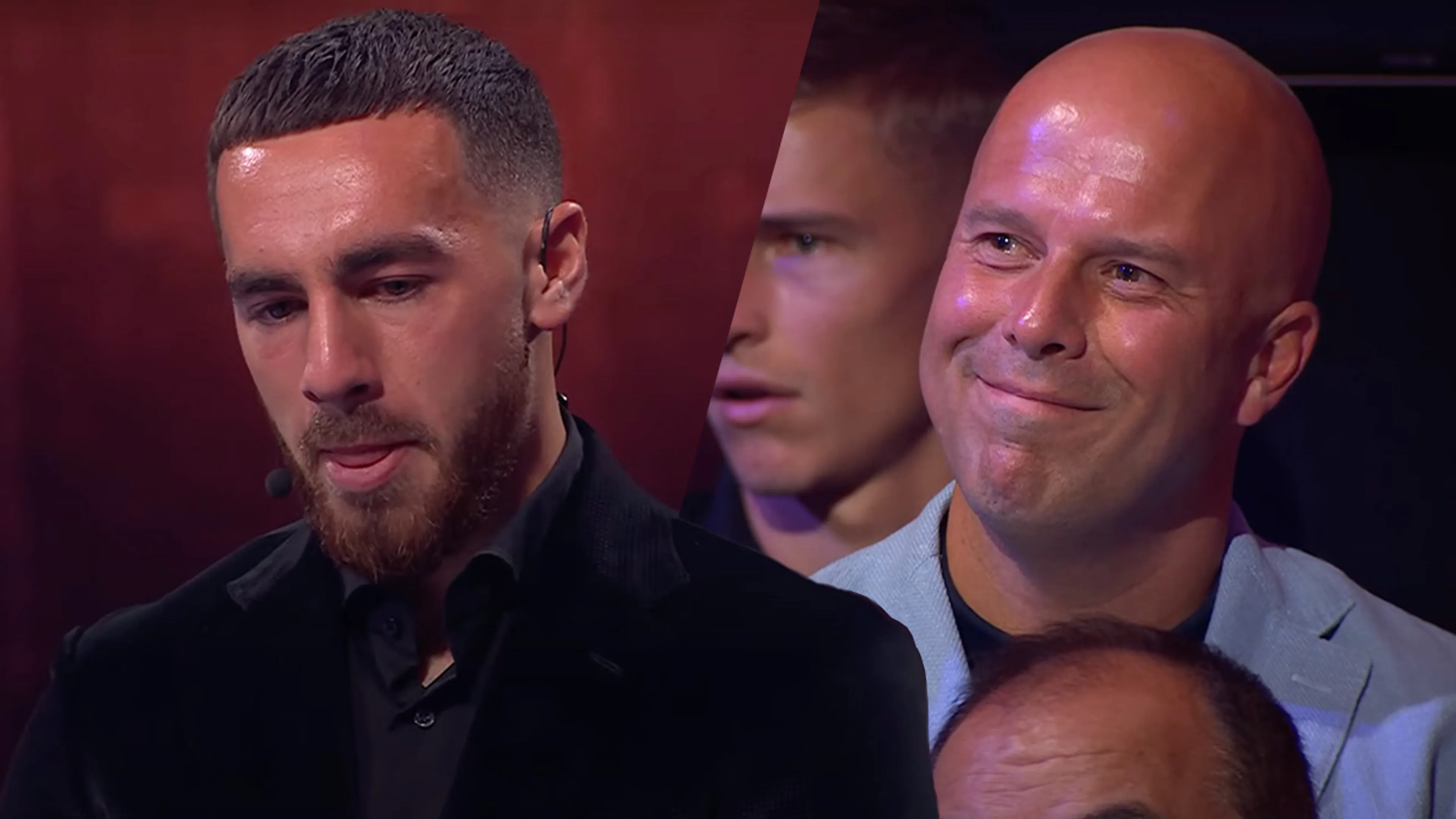 Kökçü emotioneel tijdens Eredivisie Awards na compilatie van laatste seizoen bij Feyenoord