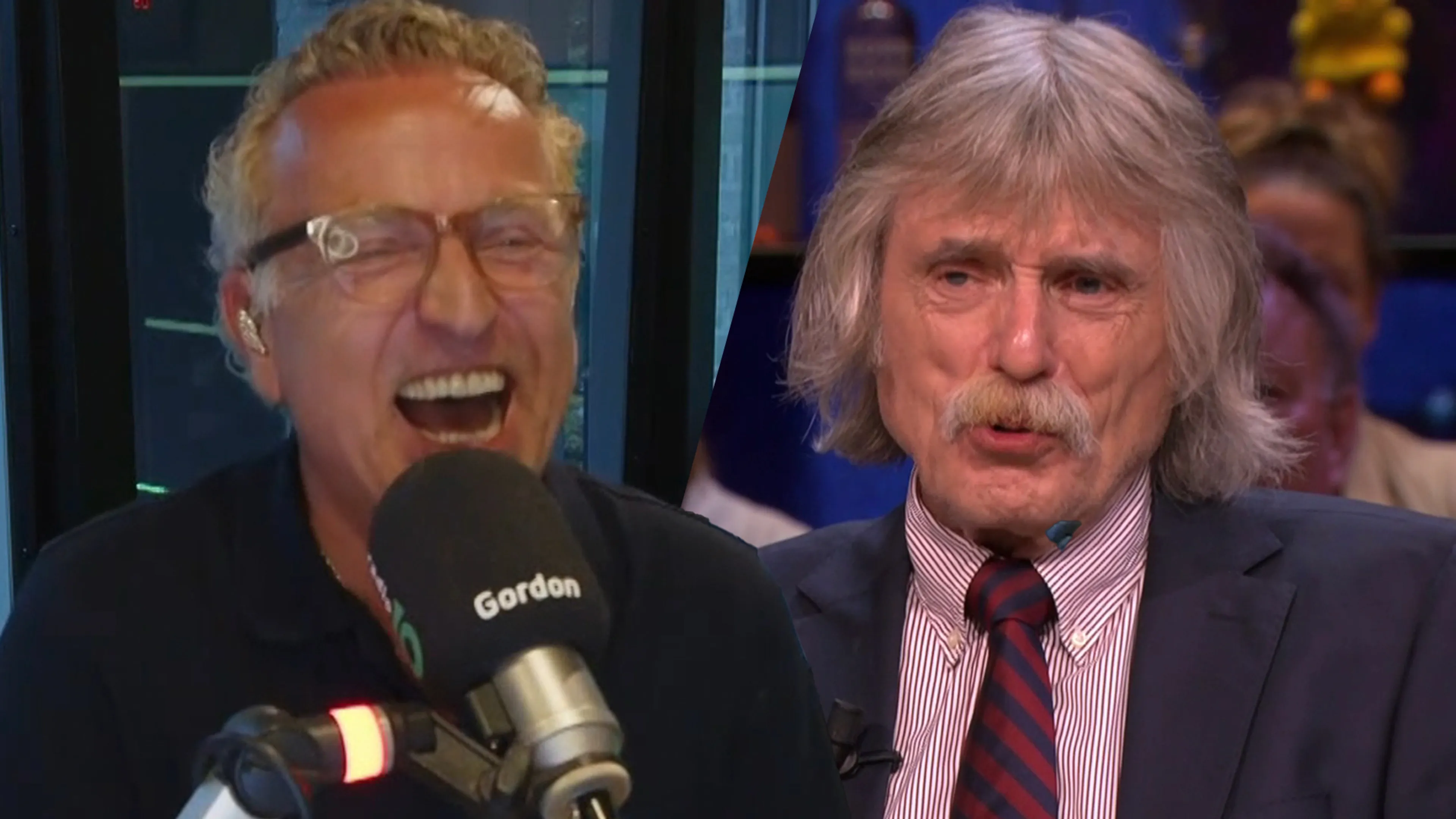 Johan Derksen over radioshow Gordon: ‘Dat mensen dat geginnegap op de nuchtere maag aankunnen!’