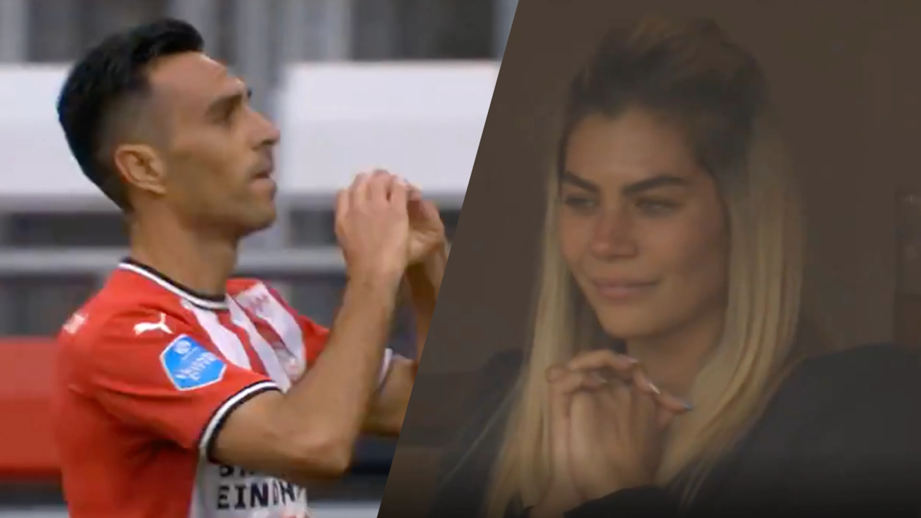 Prachtig: Zahavi scoort en juicht voor zijn vrouw