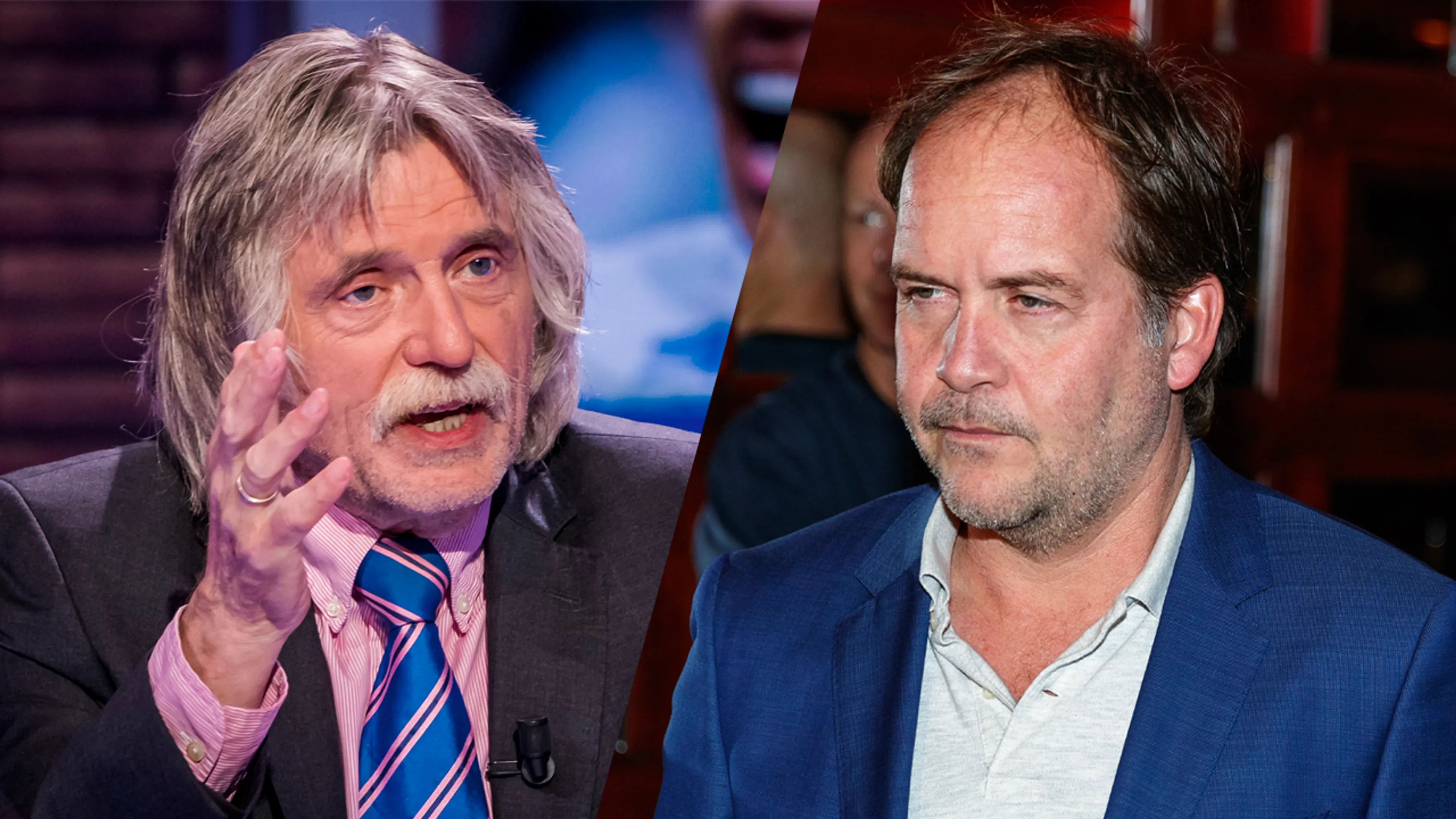Johan brandde Michel van Egmond volledig af: 'Jij hebt hopeloos gefaald'
