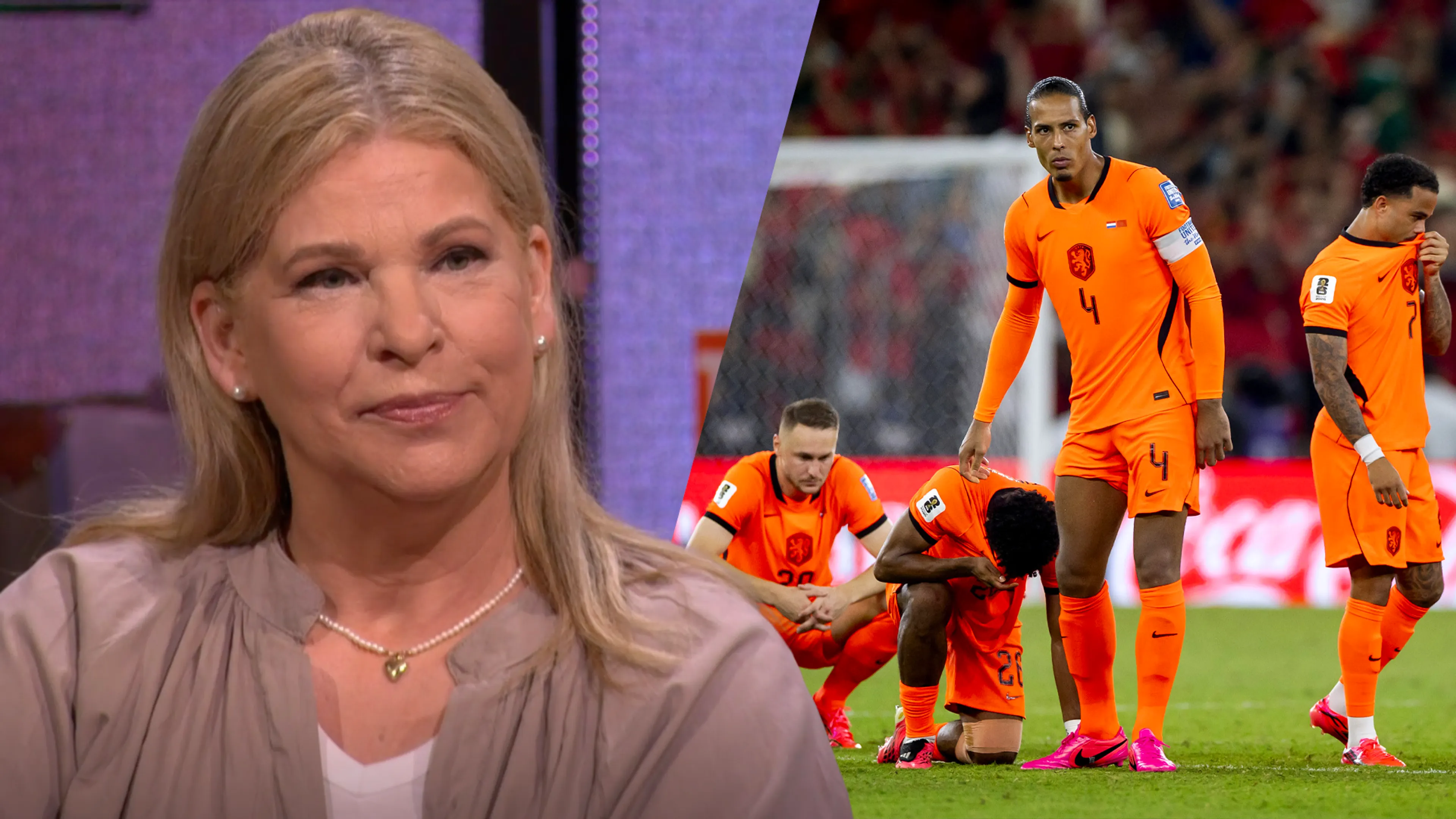 Tina Nijkamp onthult kijkcijfers van Nederland-Marokko: 'Best bekeken nachtuitzending van de eeuw'