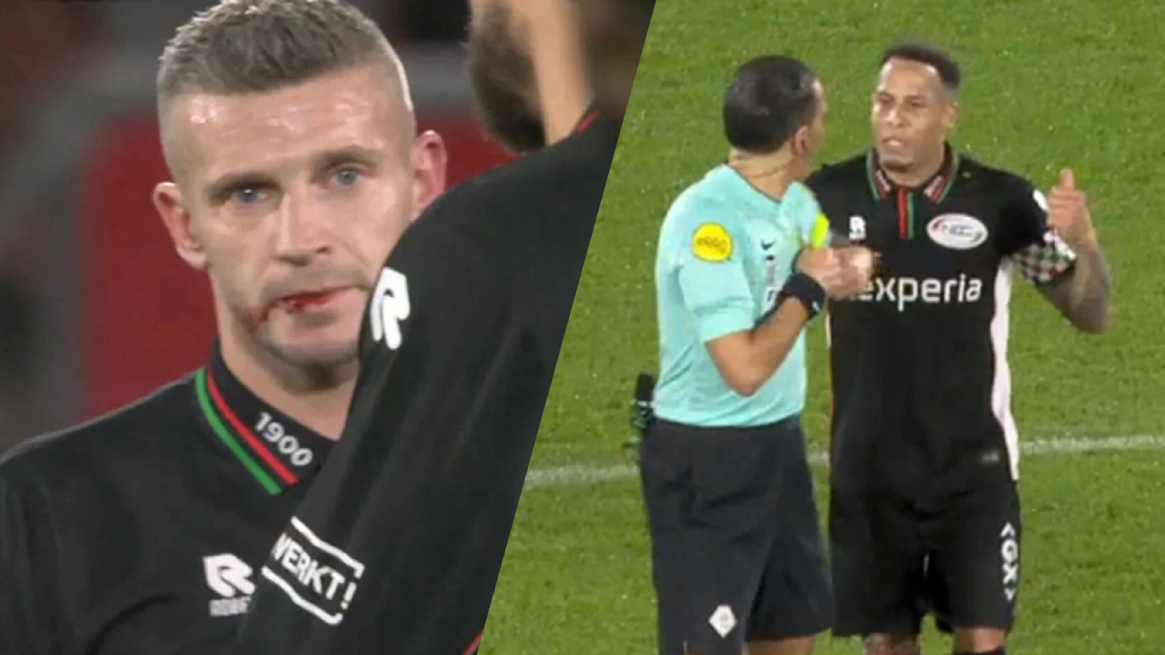 Video: NEC woest op Serdar Gözübüyük: FC Utrecht scoort na hoofdblessure Linssen
