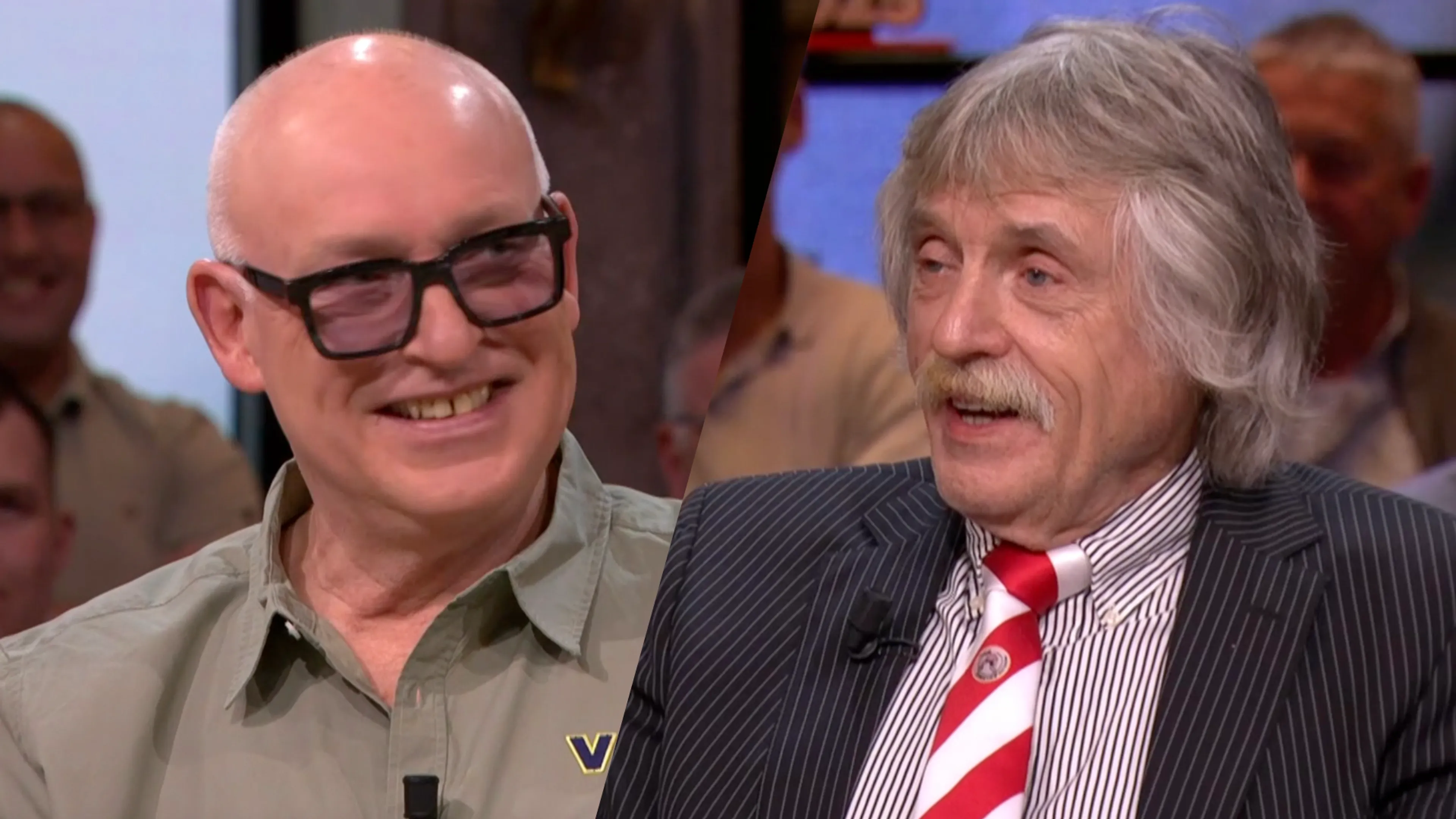 René van der Gijp en Johan Derksen onthullen hoeveel geld ze kregen voor tv-reclames