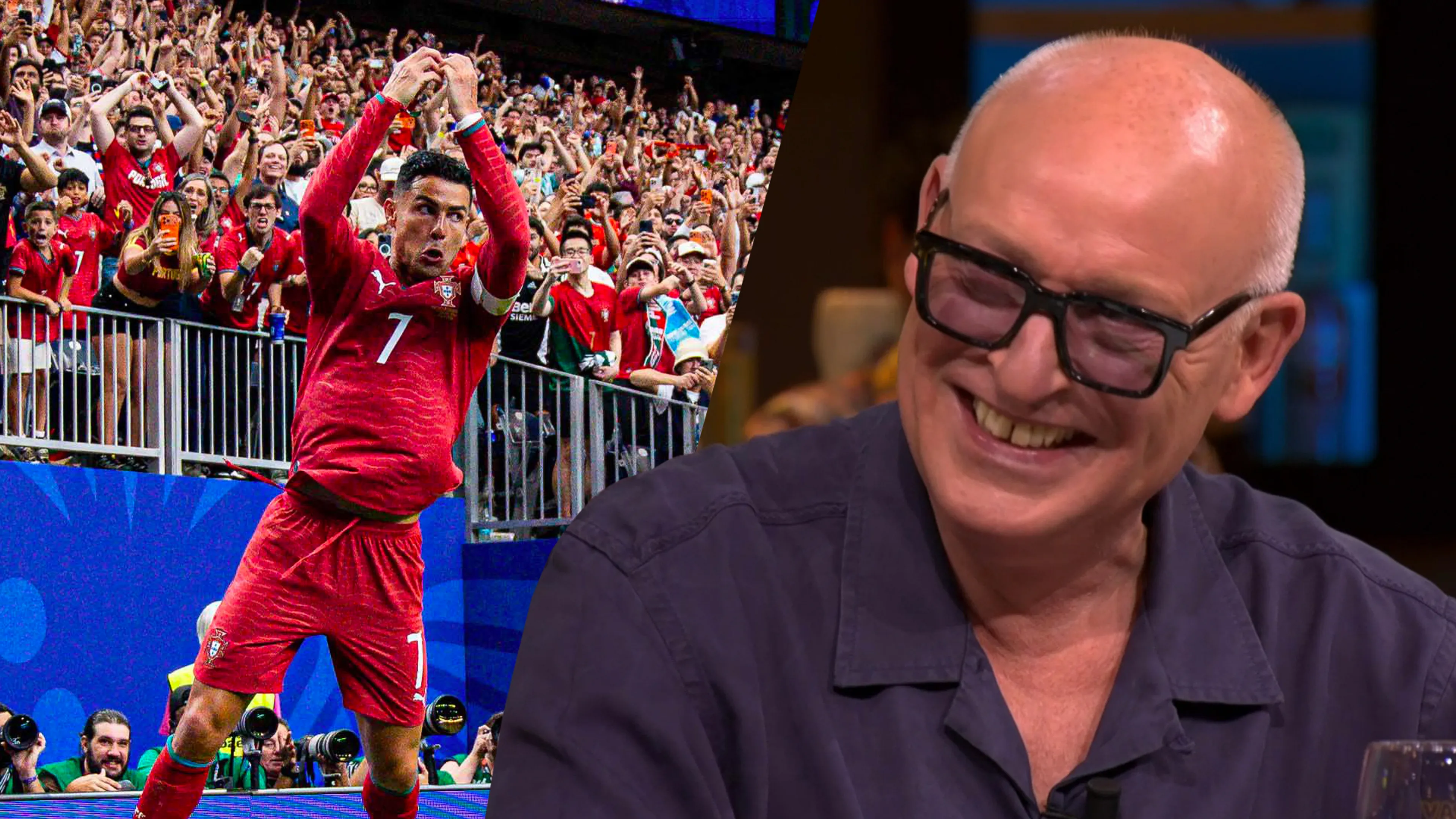 René van der Gijp vreest na WK-doelpunten Cristiano Ronaldo: 'Gaat nog vier jaar door nu!'