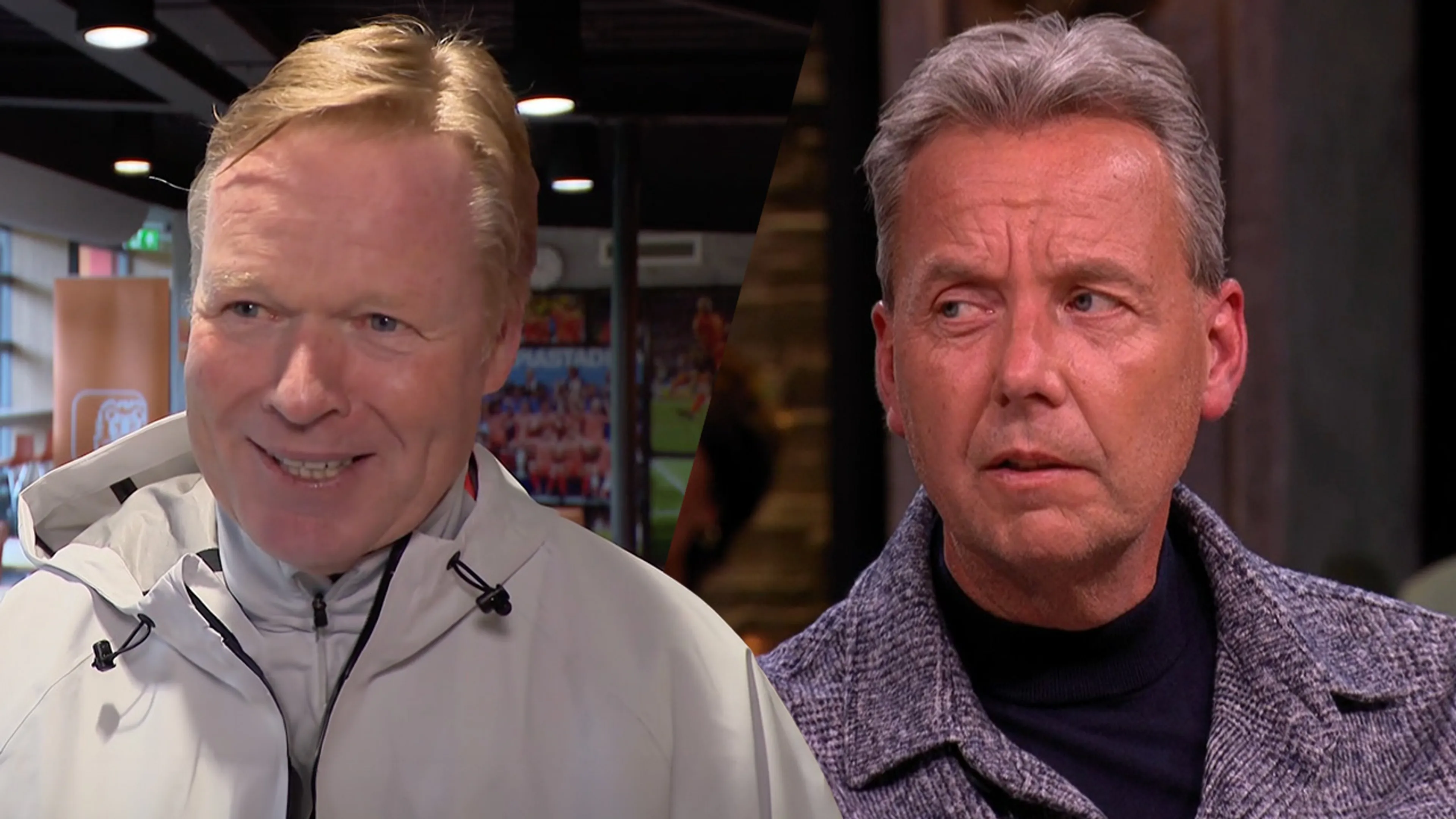 Ronald Koeman grapt na ‘positieve’ persconferentie: ‘Er zat geen Valentijn Driessen bij’