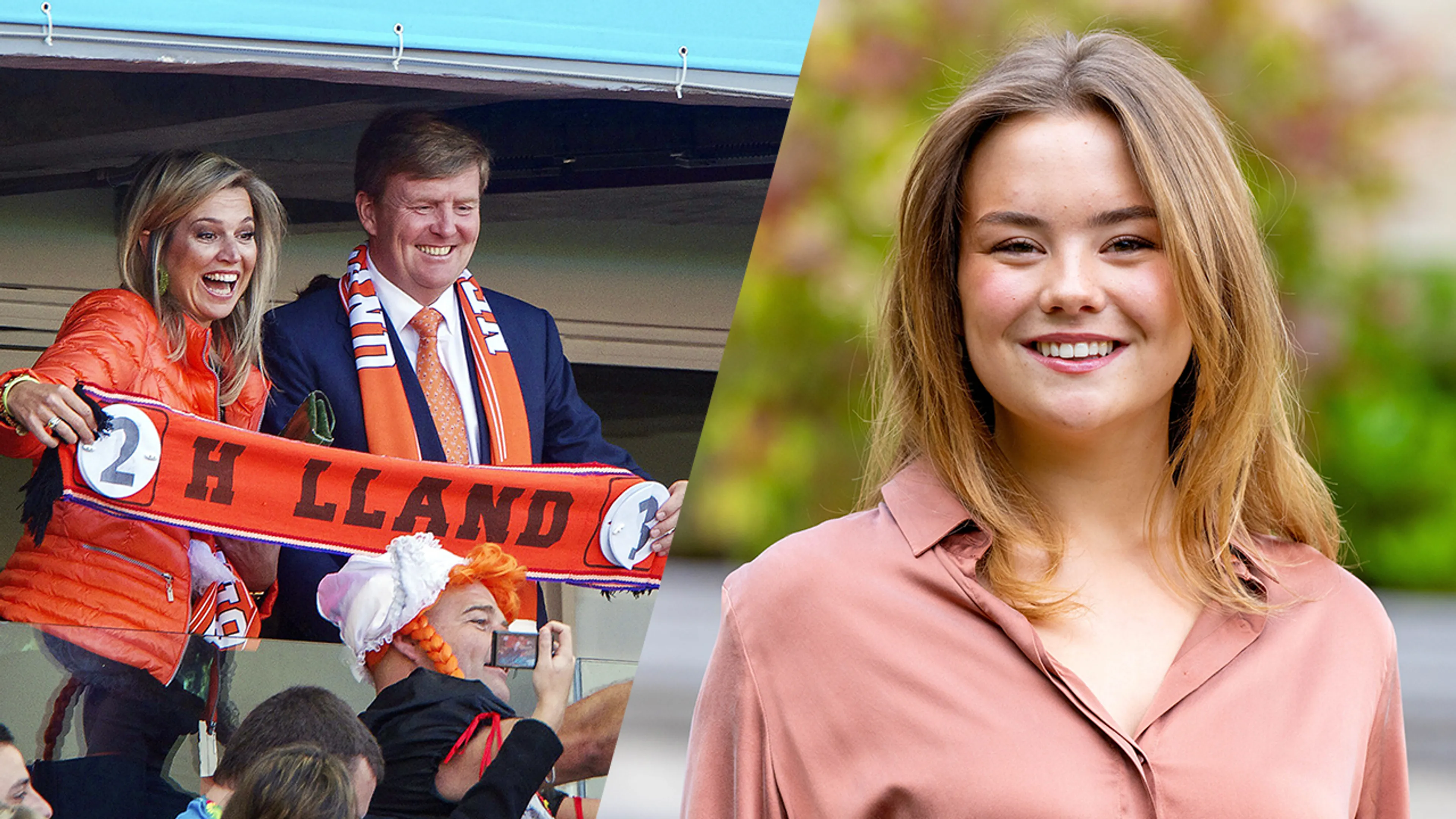 Prinses Ariane bezoekt met koningspaar WK-wedstrijd van Oranje én Curaçao