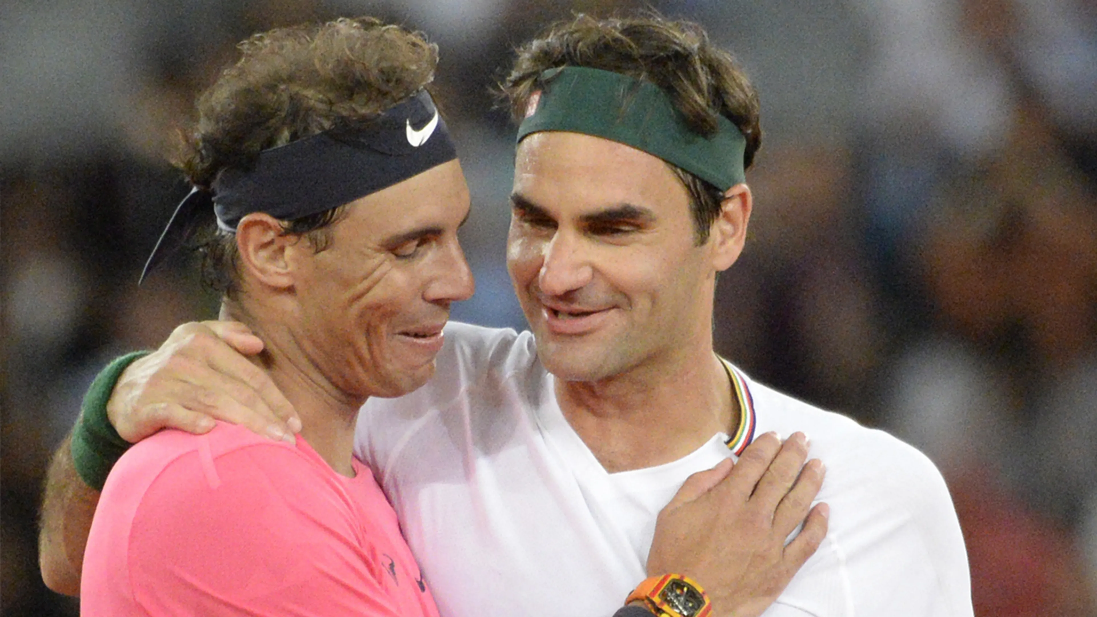 Federer vormt in afscheidswedstrijd duo met Nadal
