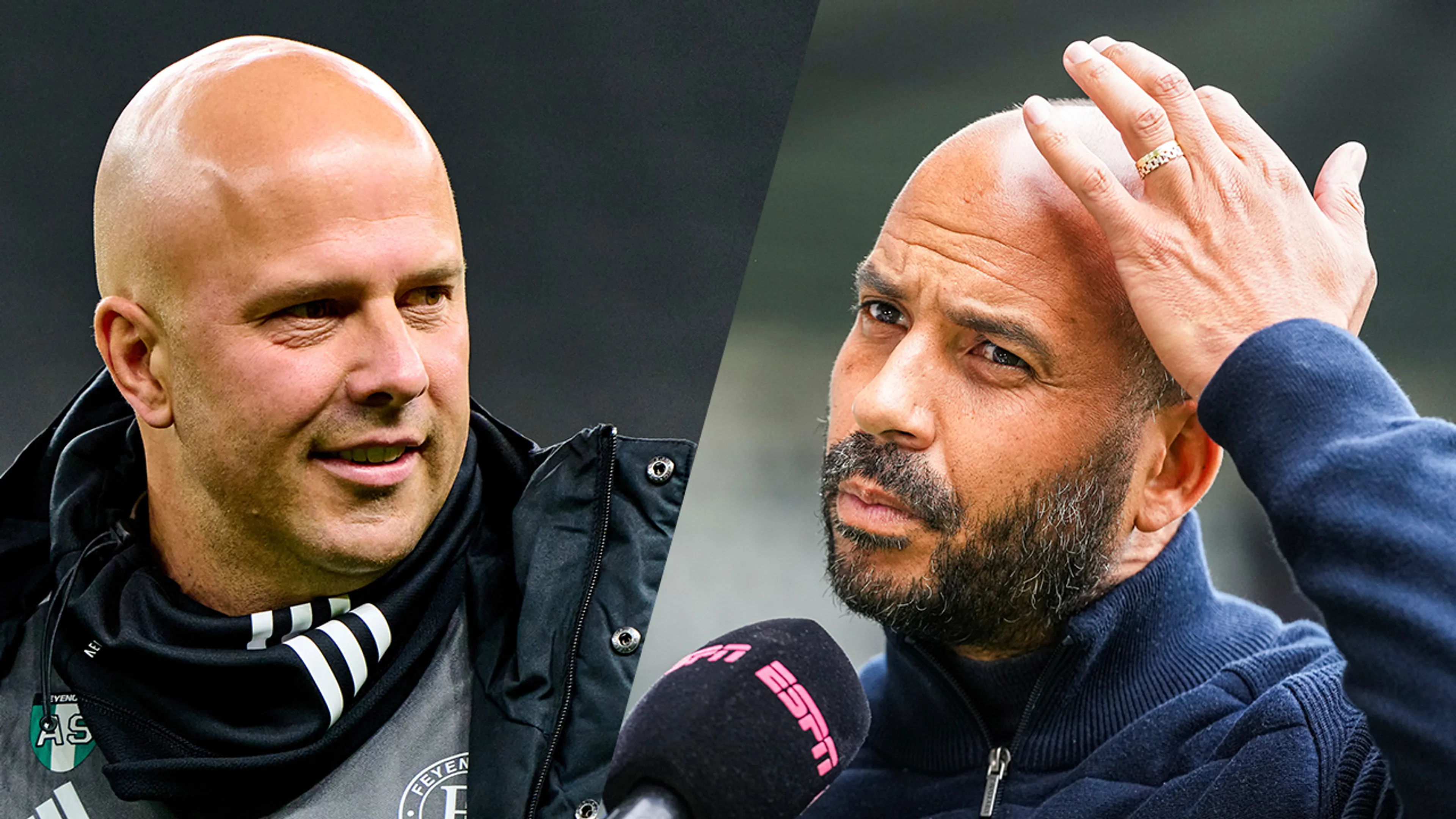 Waarom Arne Slot en Pascal Jansen sinds 5 december elkaar niet meer spreken