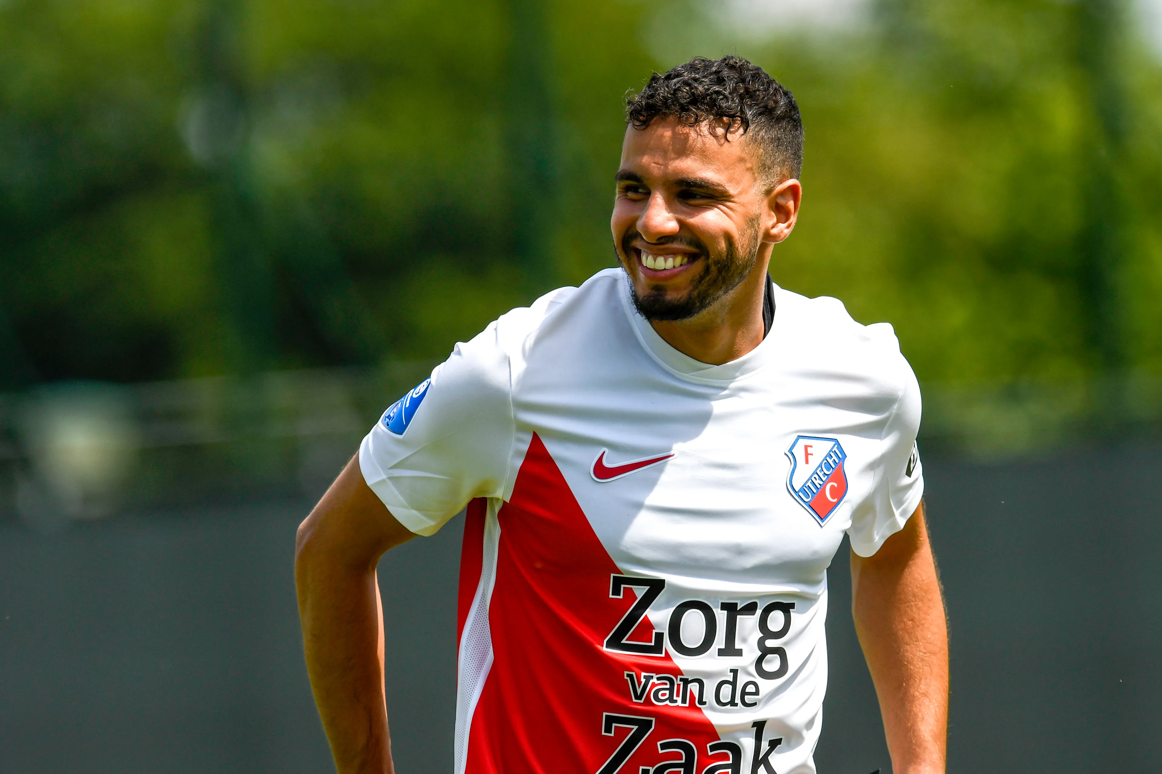 OPSTELLING: FC Utrecht met Maher in de basis