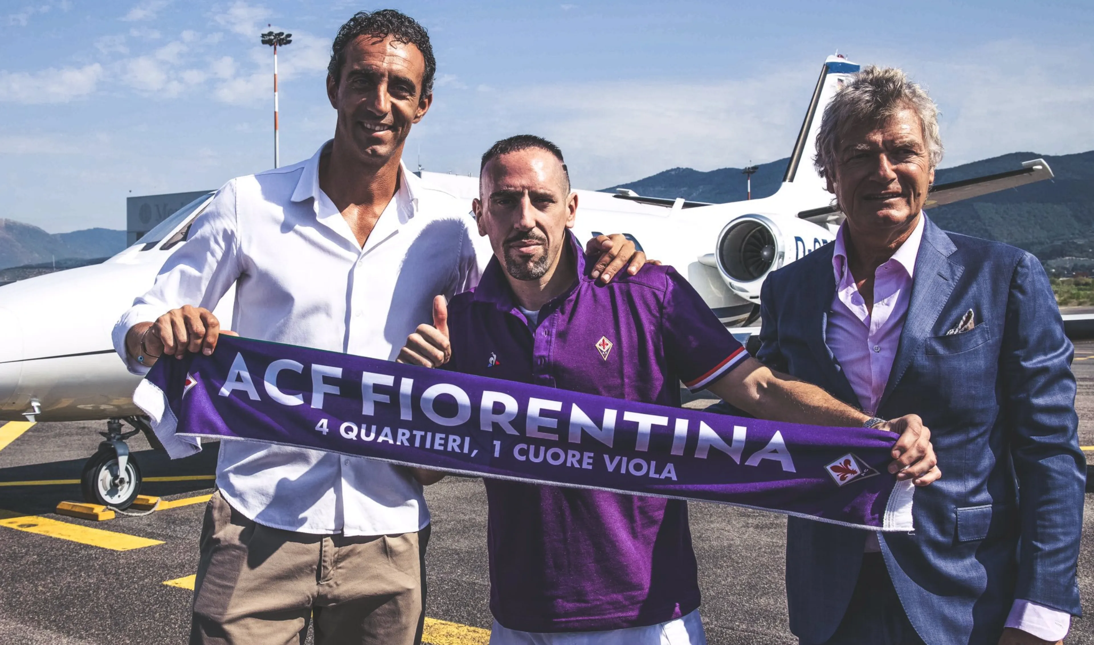 Ribéry tekent bij Fiorentina