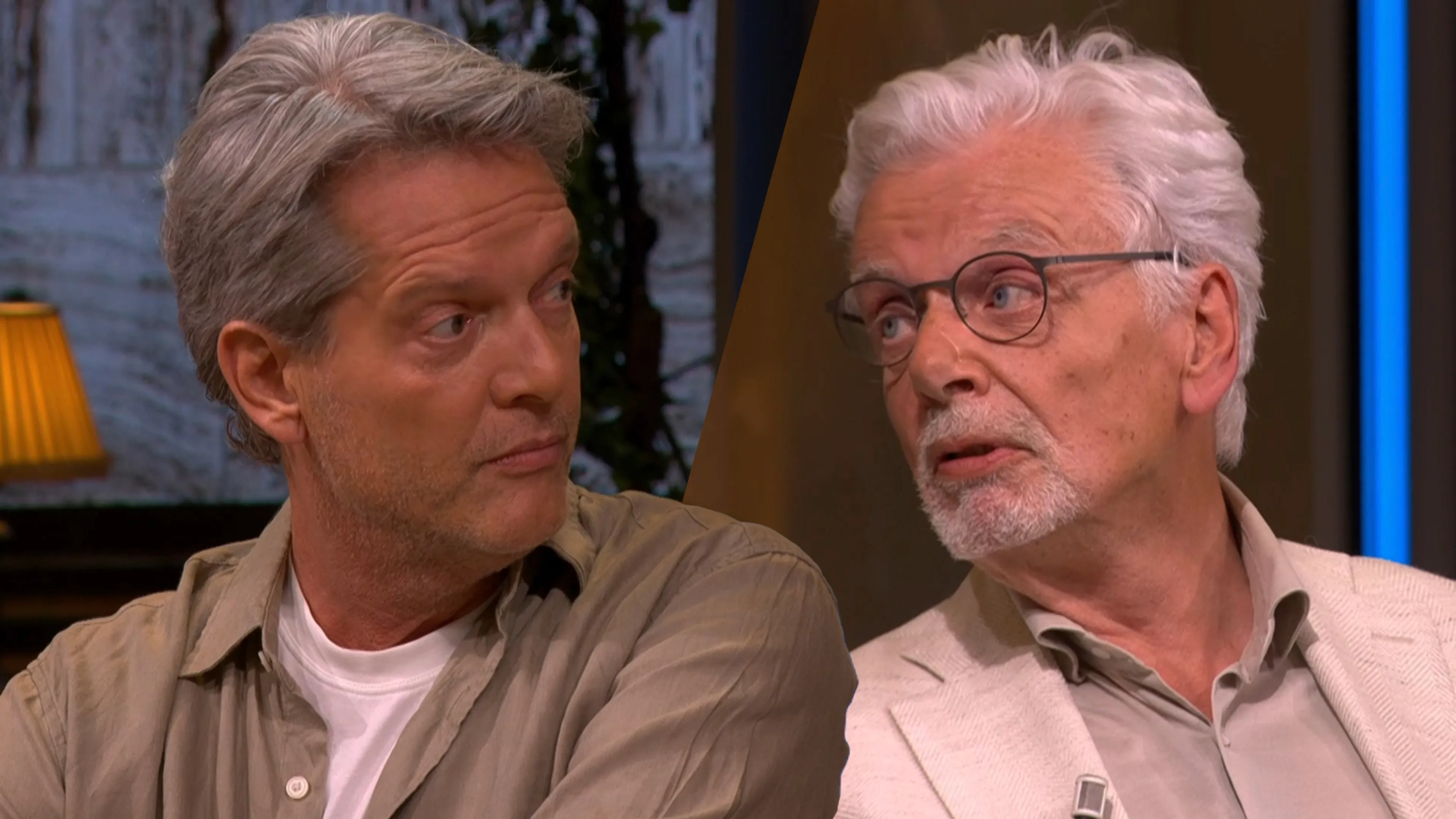 Jan Slagter treft Guido den Aantrekker bij De Oranjezomer na sneer van Guido: 'Zakkenvuller'