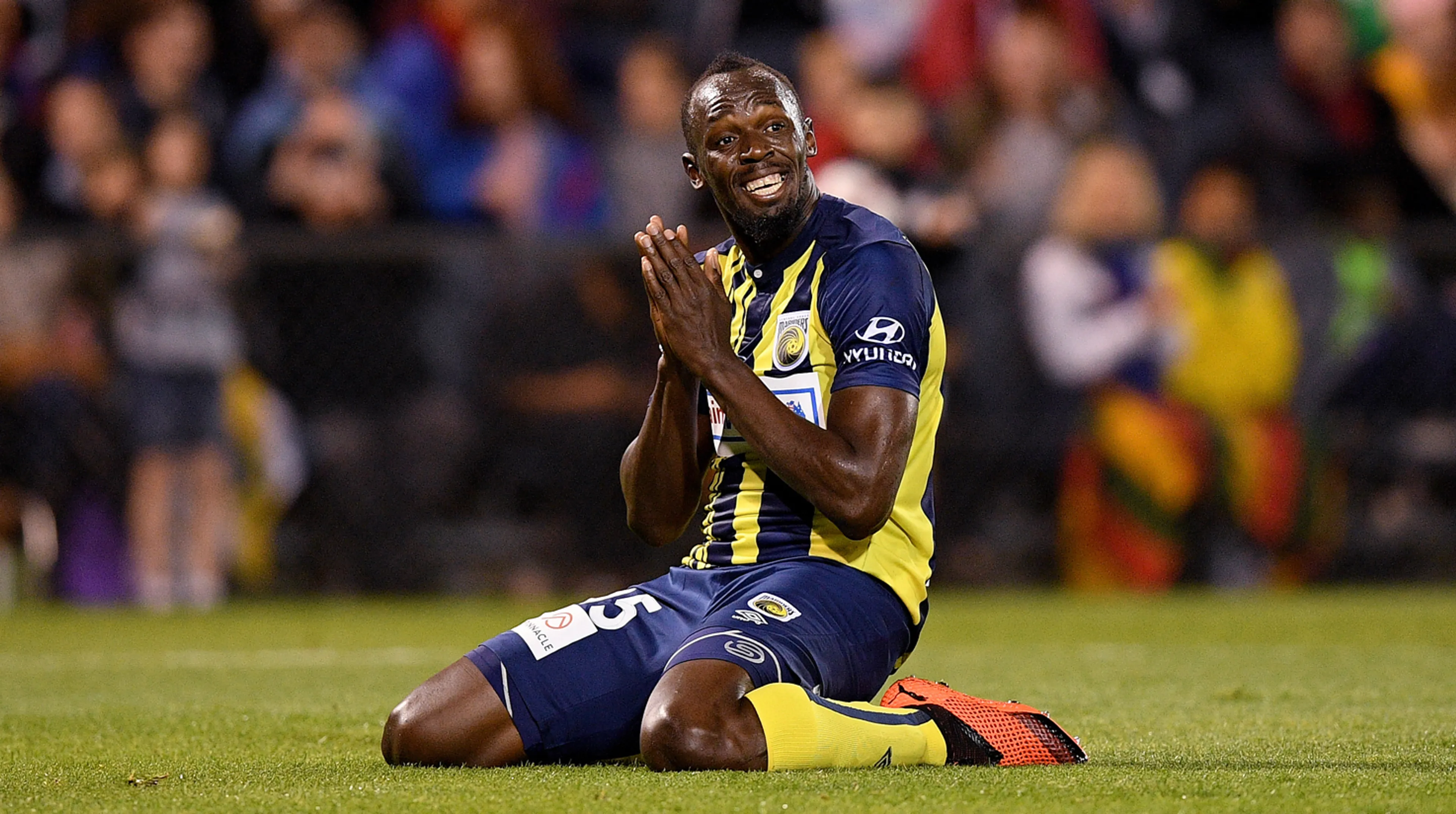 Usain Bolt zet punt achter voetbalcarrière