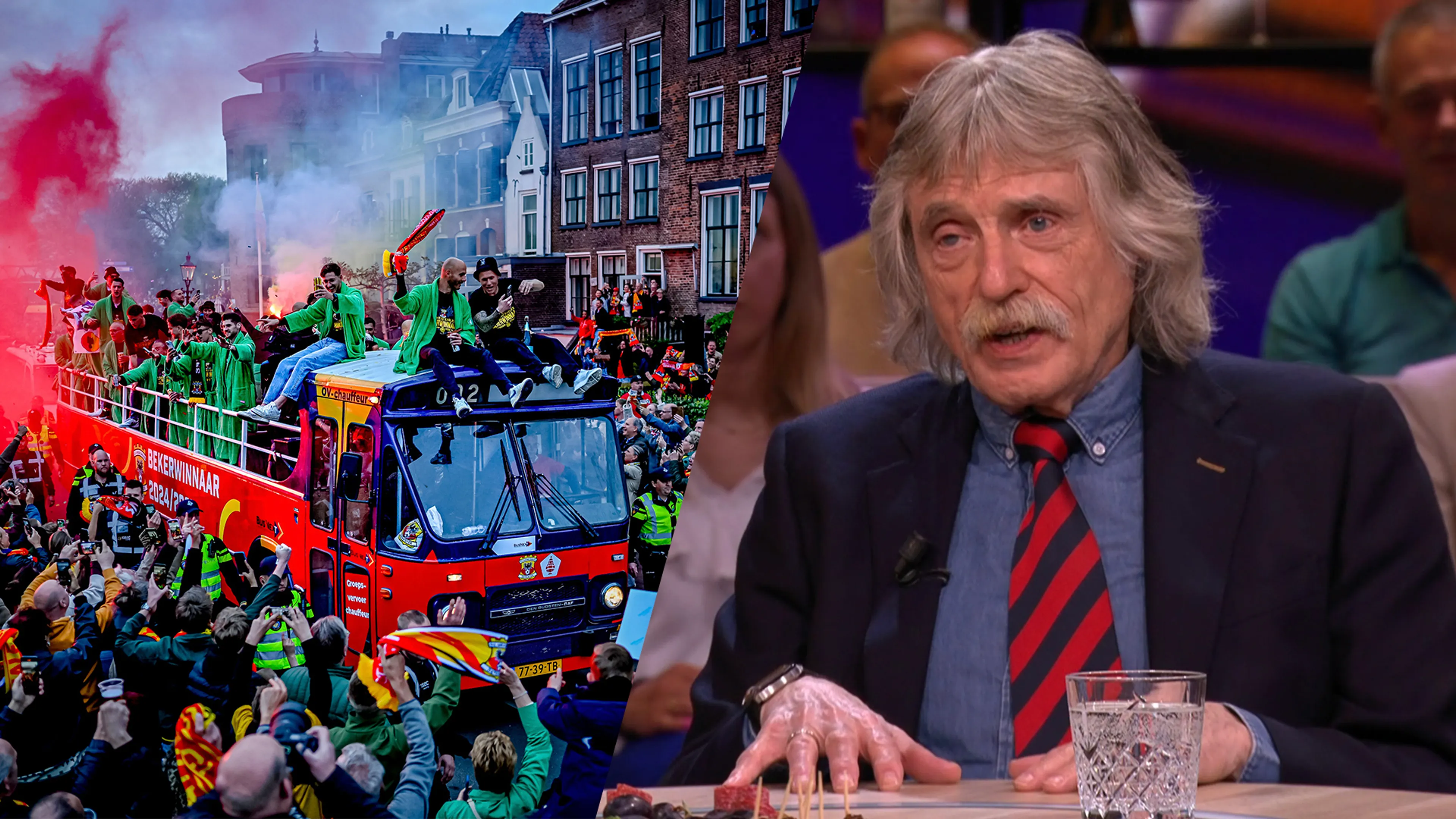 Johan over huldiging Go Ahead Eagles: 'Hoe belangrijk een voetbalclub kan zijn voor een stad!'