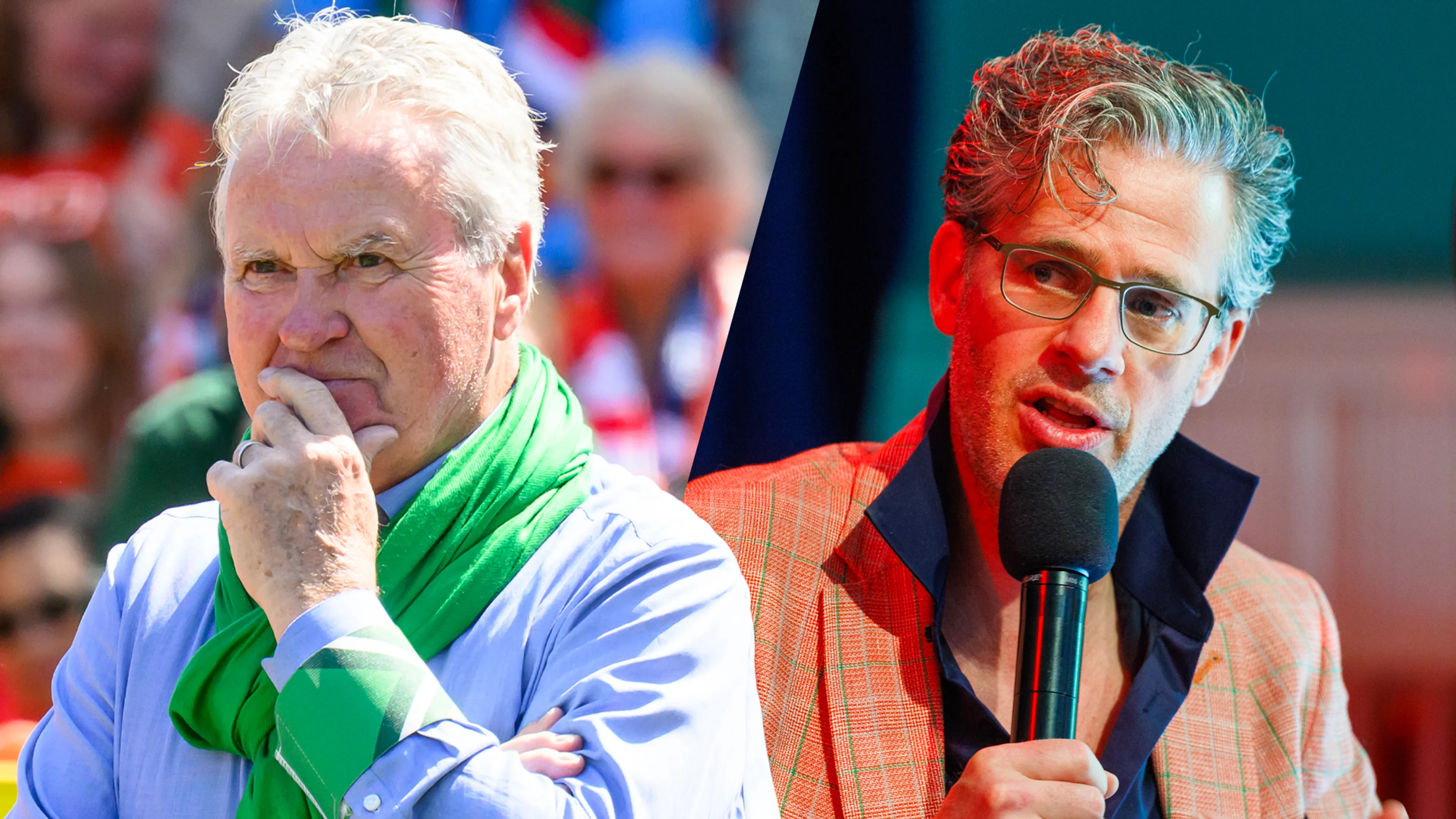 Guus Hiddink en Erik Dijkstra vrijdag te gast bij Het Oranje Café