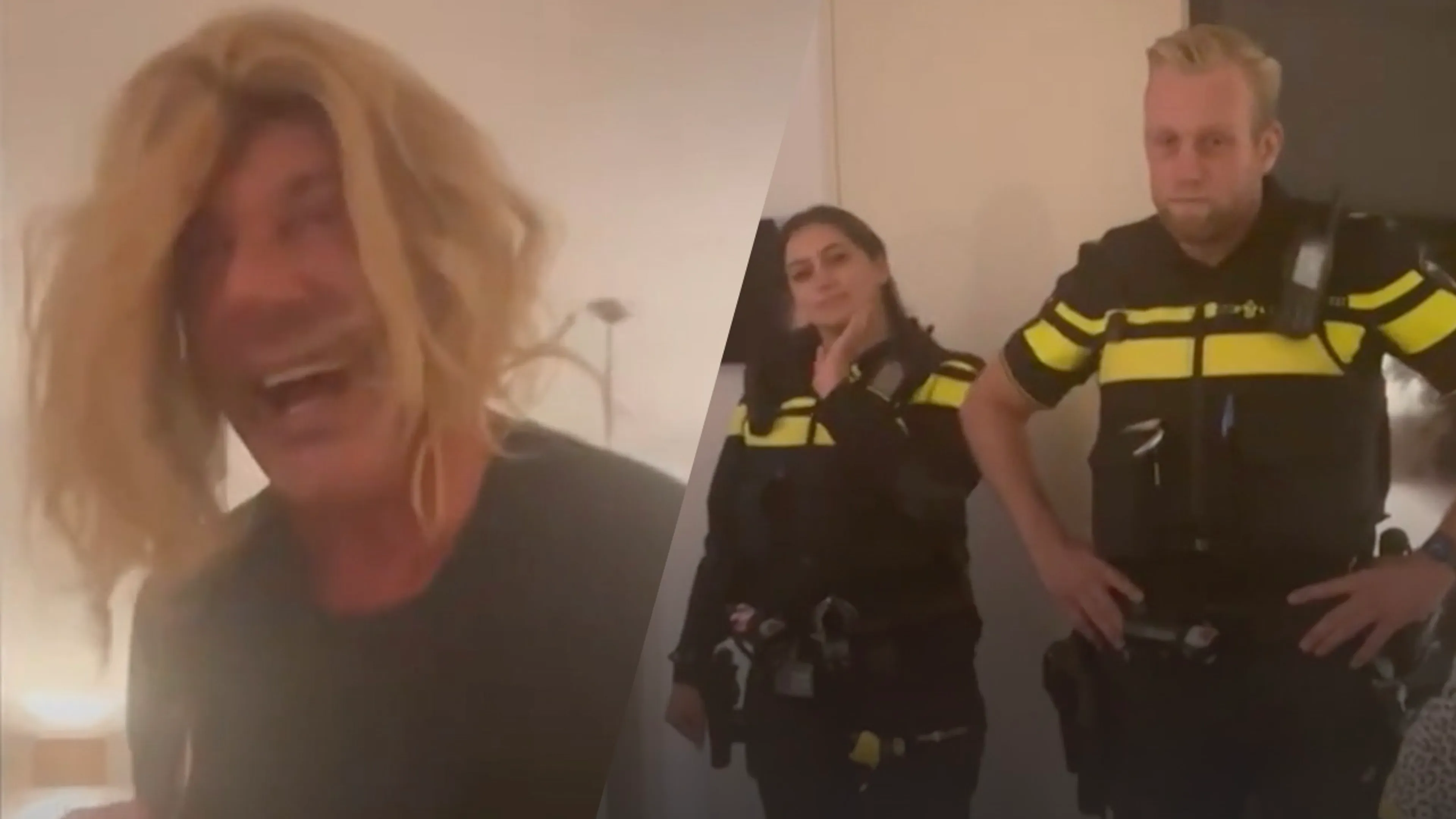 Video: Politie grijpt in bij feest van Gerard Joling: 'Ik vind dat jullie er allebei héél goed uitzien'