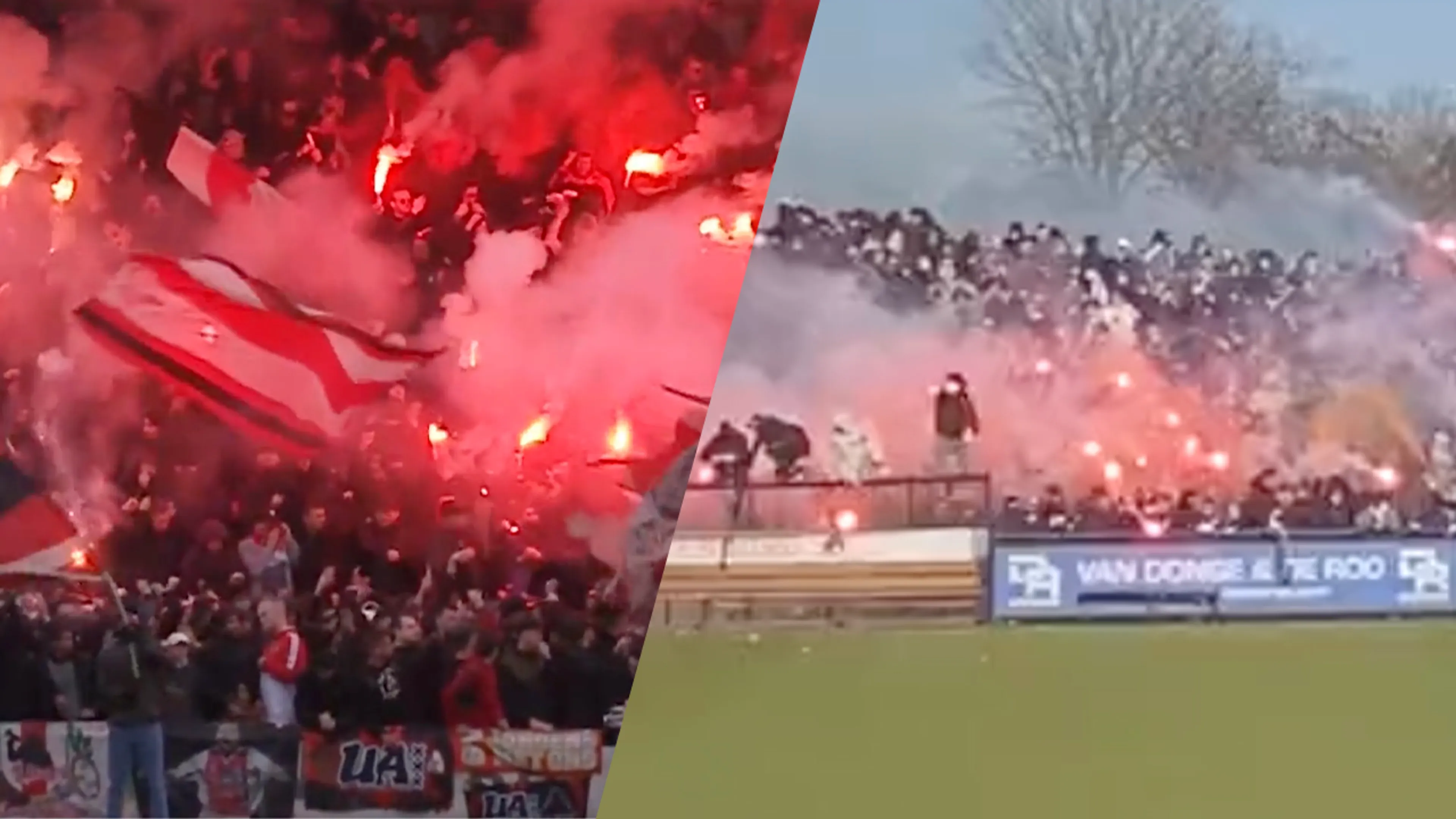 Vuurwerk, vlaggen en muziek bij drukbezochte trainingen in aanloop naar Klassieker