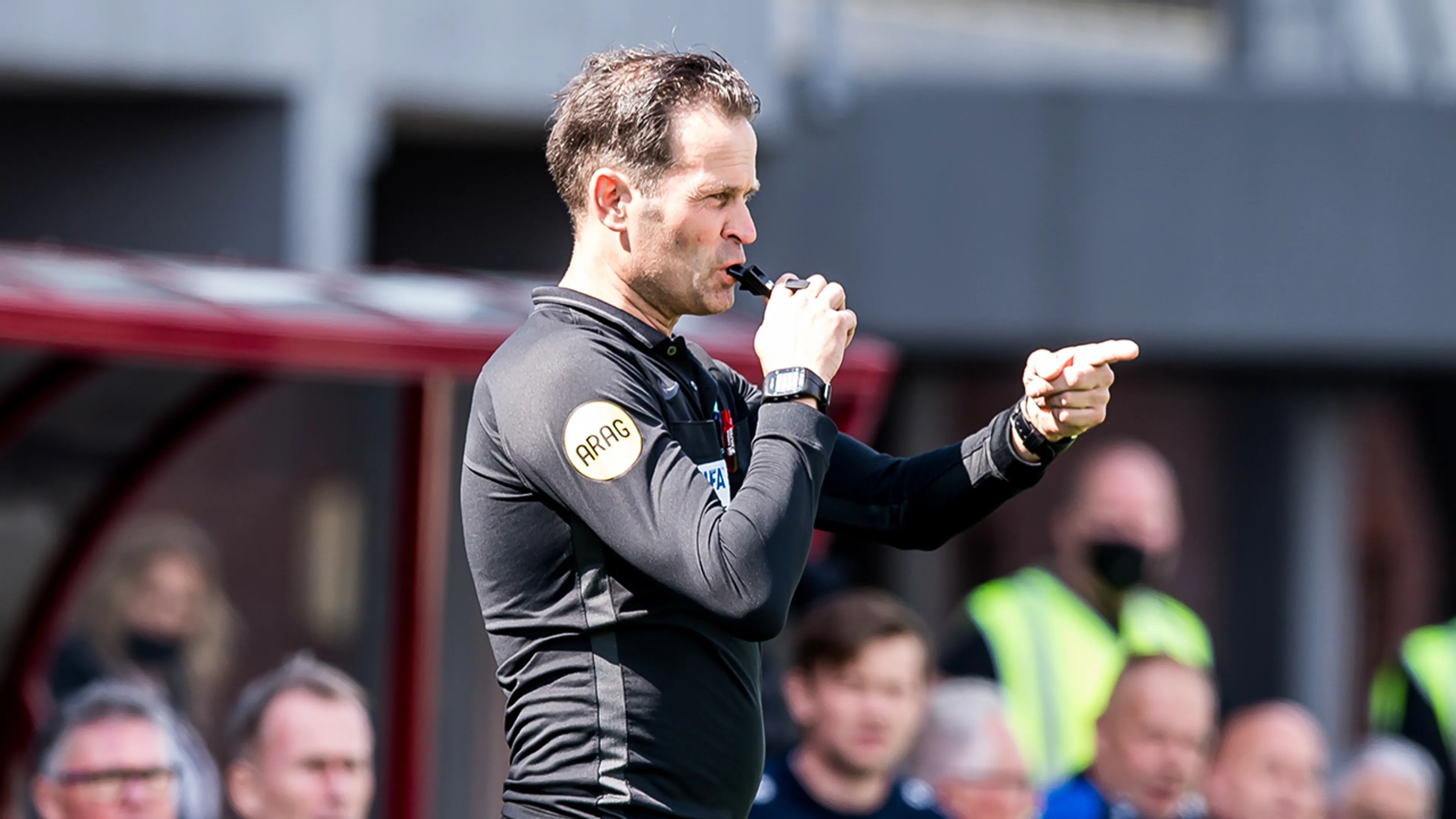 Nijhuis baalt na gegeven penalty: 'Ik wilde niet, maar ik moest wel'