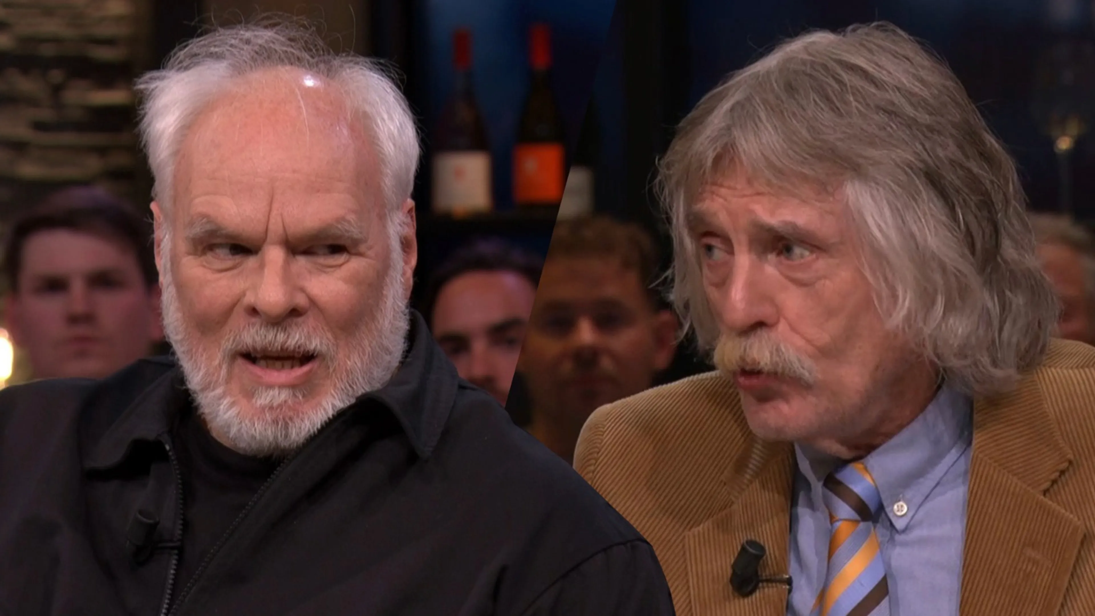 Johan in discussie met Nico Dijkshoorn: 'Ik ben het in alles met je oneens'
