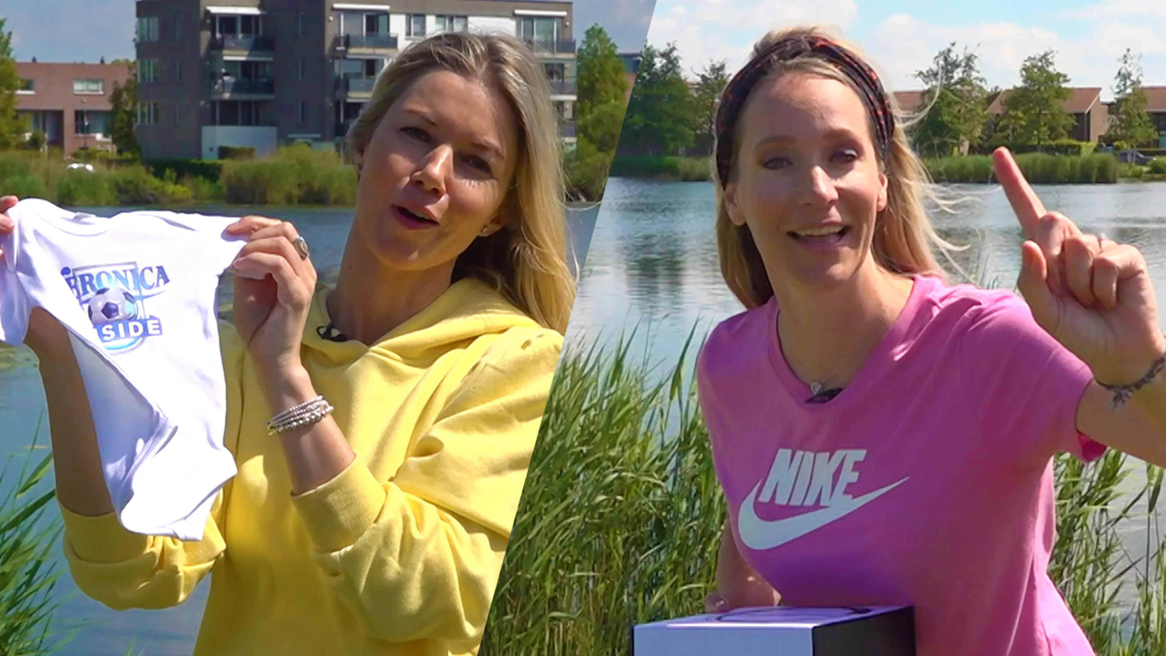 Hoe gaat de nieuwe baby van Anouk Hoogendijk heten: Hélène of Johan?