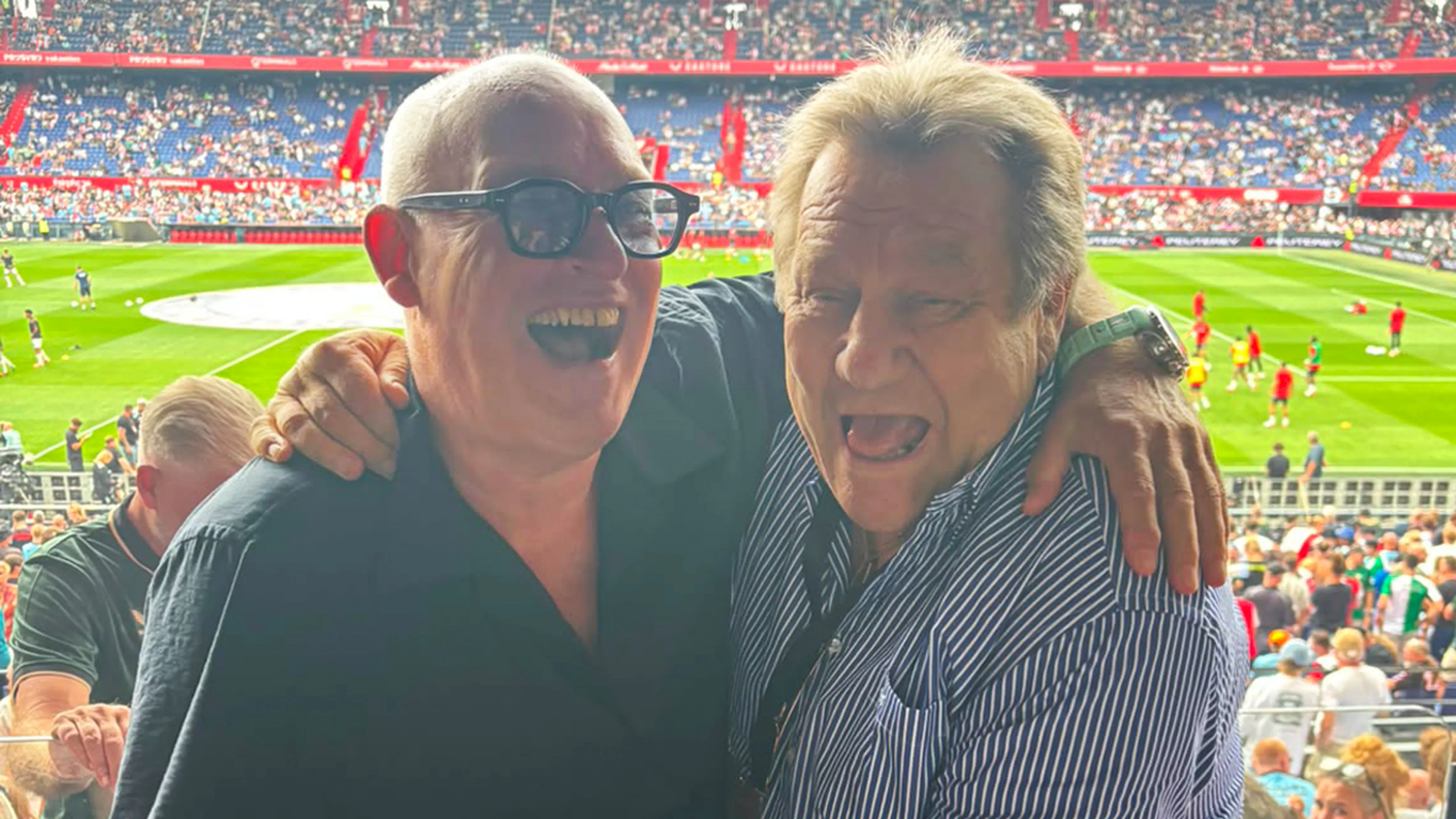 René van der Gijp over weerzien met Jan Boskamp: 'Ik was zó blij dat ik hem zag!'