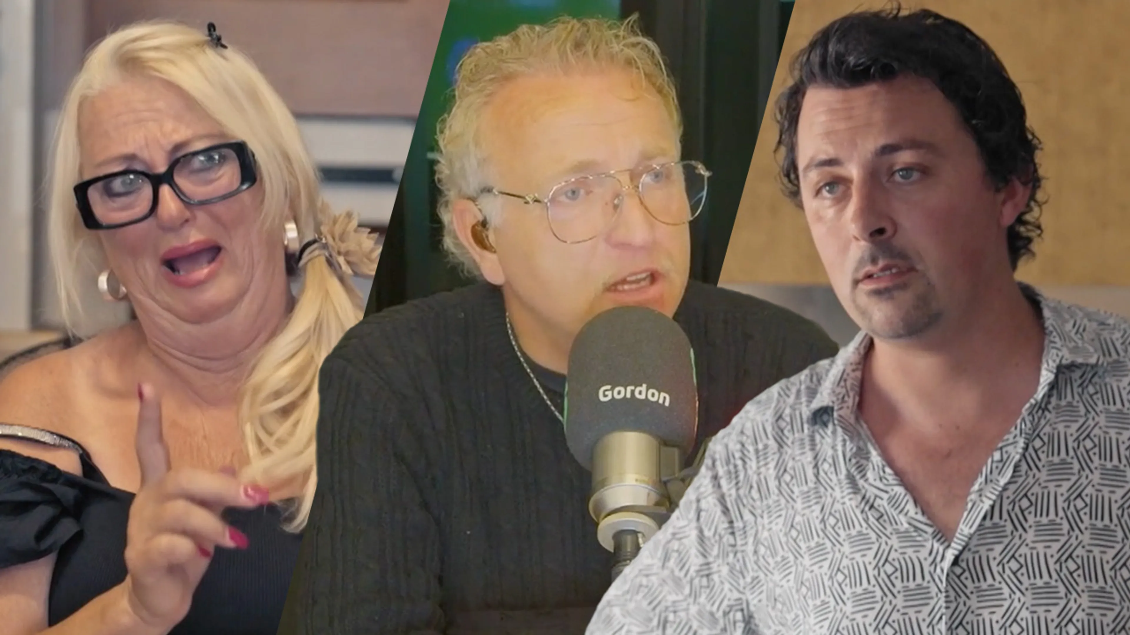 Gordon niet gecharmeerd van rol Mike in ruzie tussen Monique Hansler en Denise: ‘Slappe zak!’