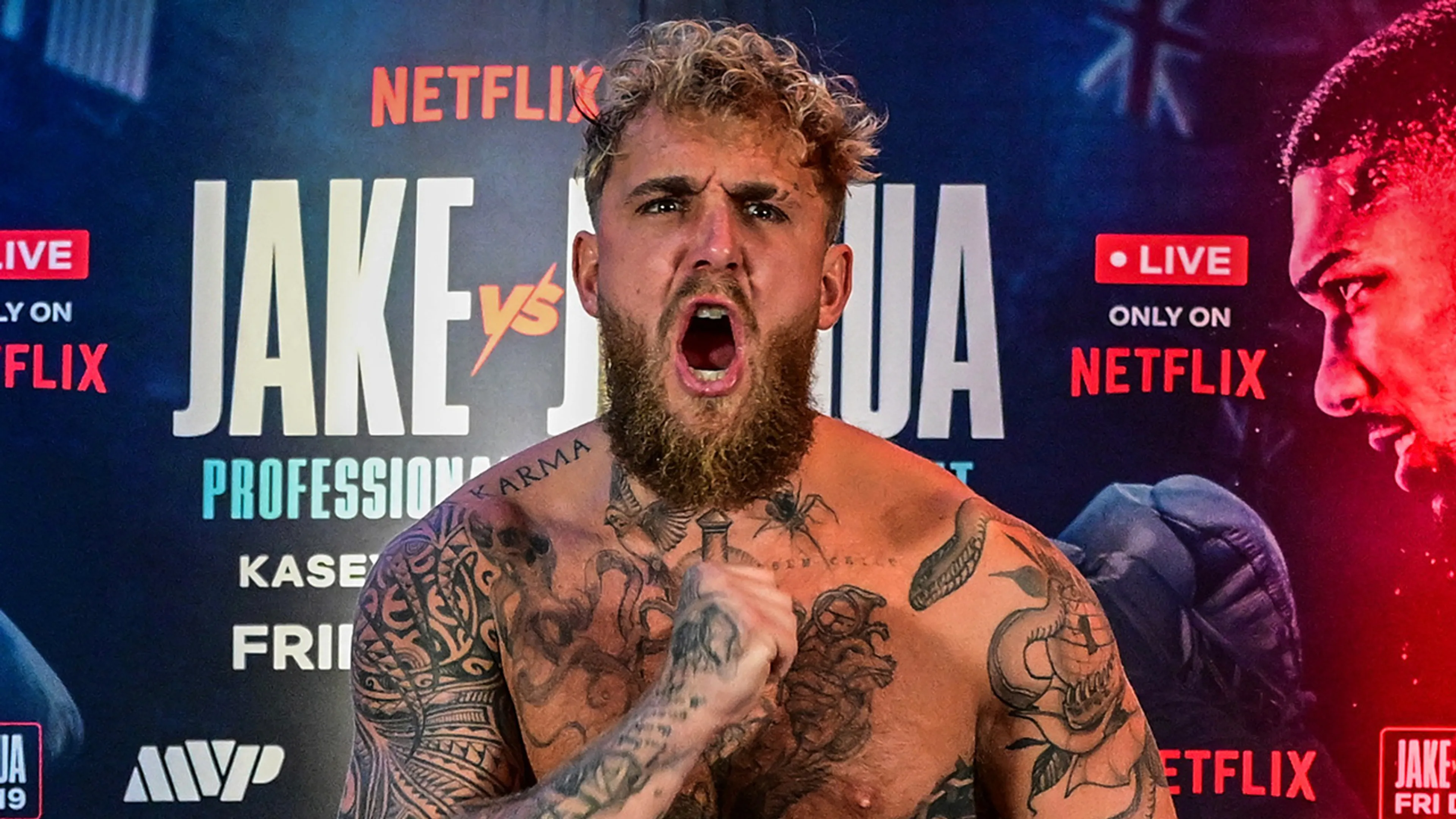 Wordt dit de volgende tegenstander van Jake Paul? 'Ik sla hem knock-out!'